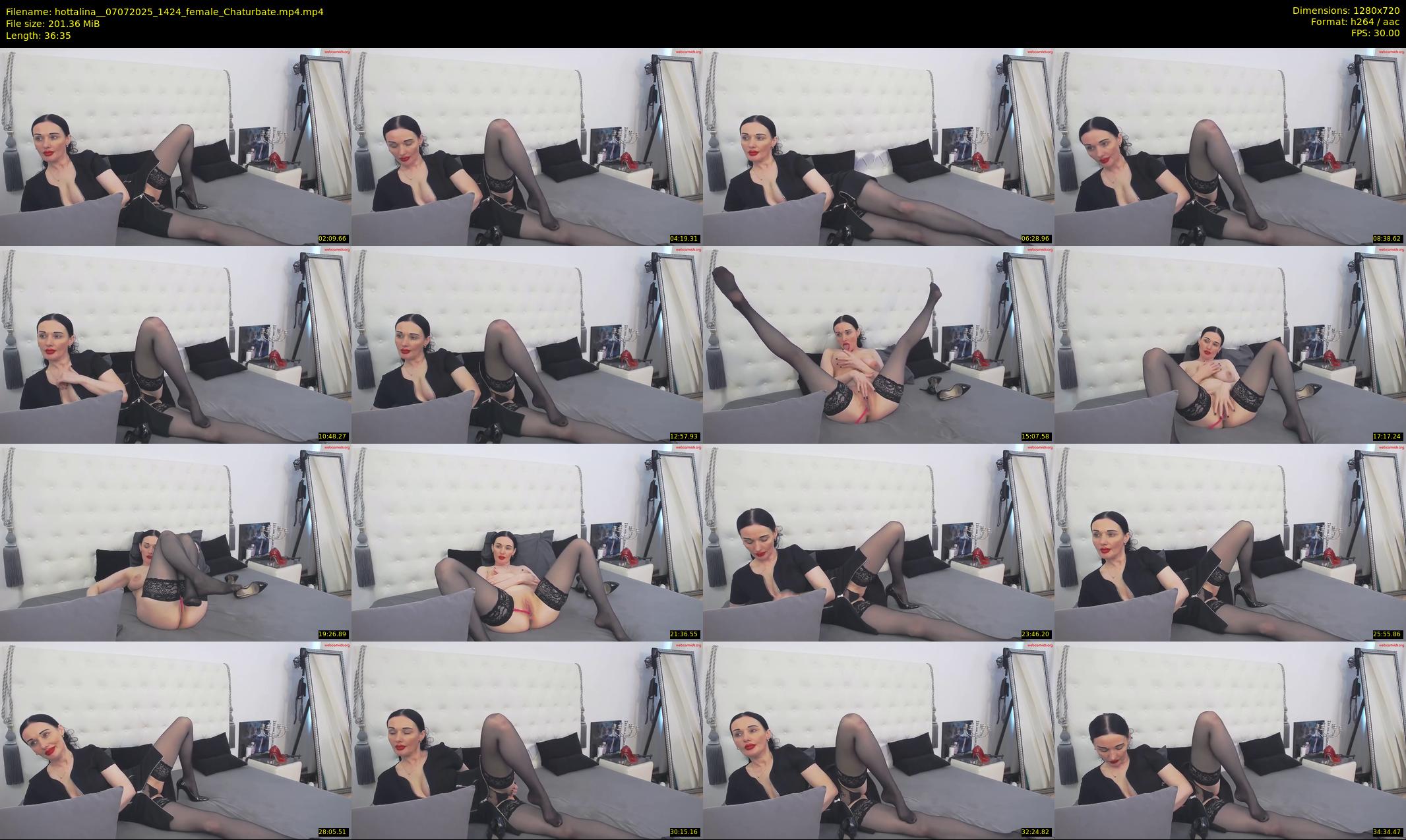 hottalina_ — 37 minute Chaturbate female cam show recording, 720p, Jul 7, 2025