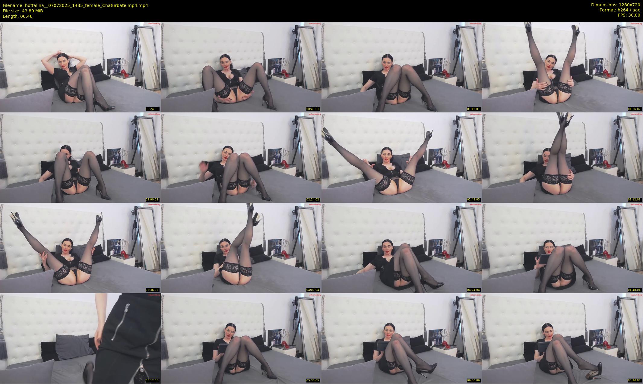 hottalina_ — 7 minute Chaturbate female cam show recording, 720p, Jul 7, 2025