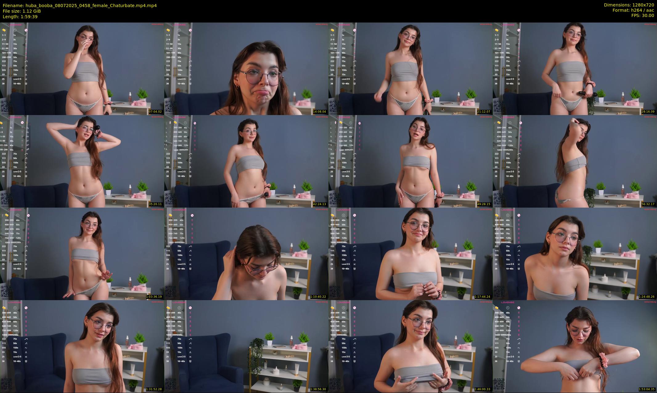huba_booba — 120 minute Chaturbate female cam show recording, 720p, Jul 8, 2025