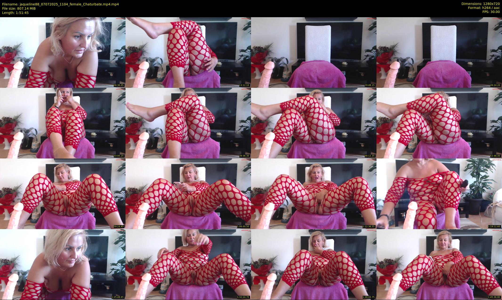 jaqueline88 — 112 minute Chaturbate female cam show recording, 720p, Jul 7, 2025