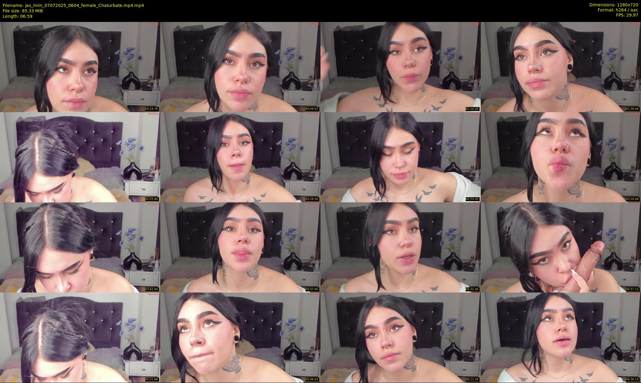 jas_miin — 7 minute Chaturbate female cam show recording, 720p, Jul 7, 2025