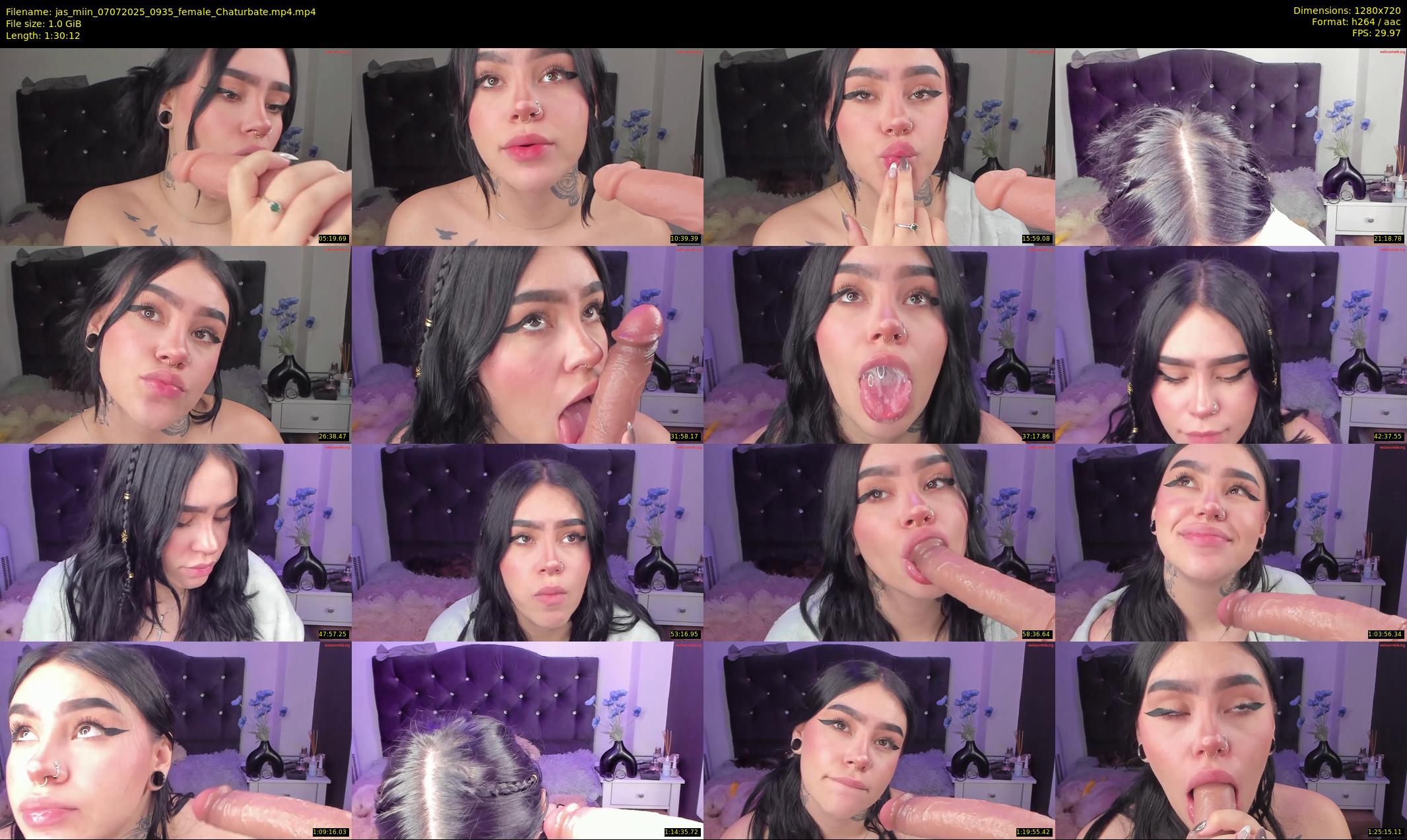 jas_miin — 91 minute Chaturbate female cam show recording, 720p, Jul 7, 2025