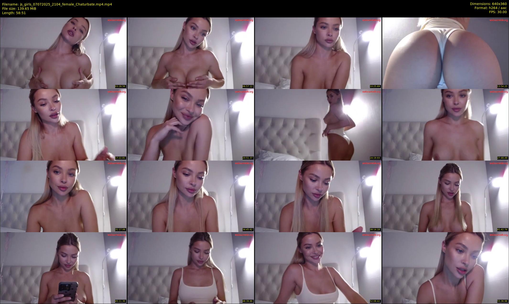 js_girls — 59 minute Chaturbate couple cam show recording, 360p, Jul 7, 2025