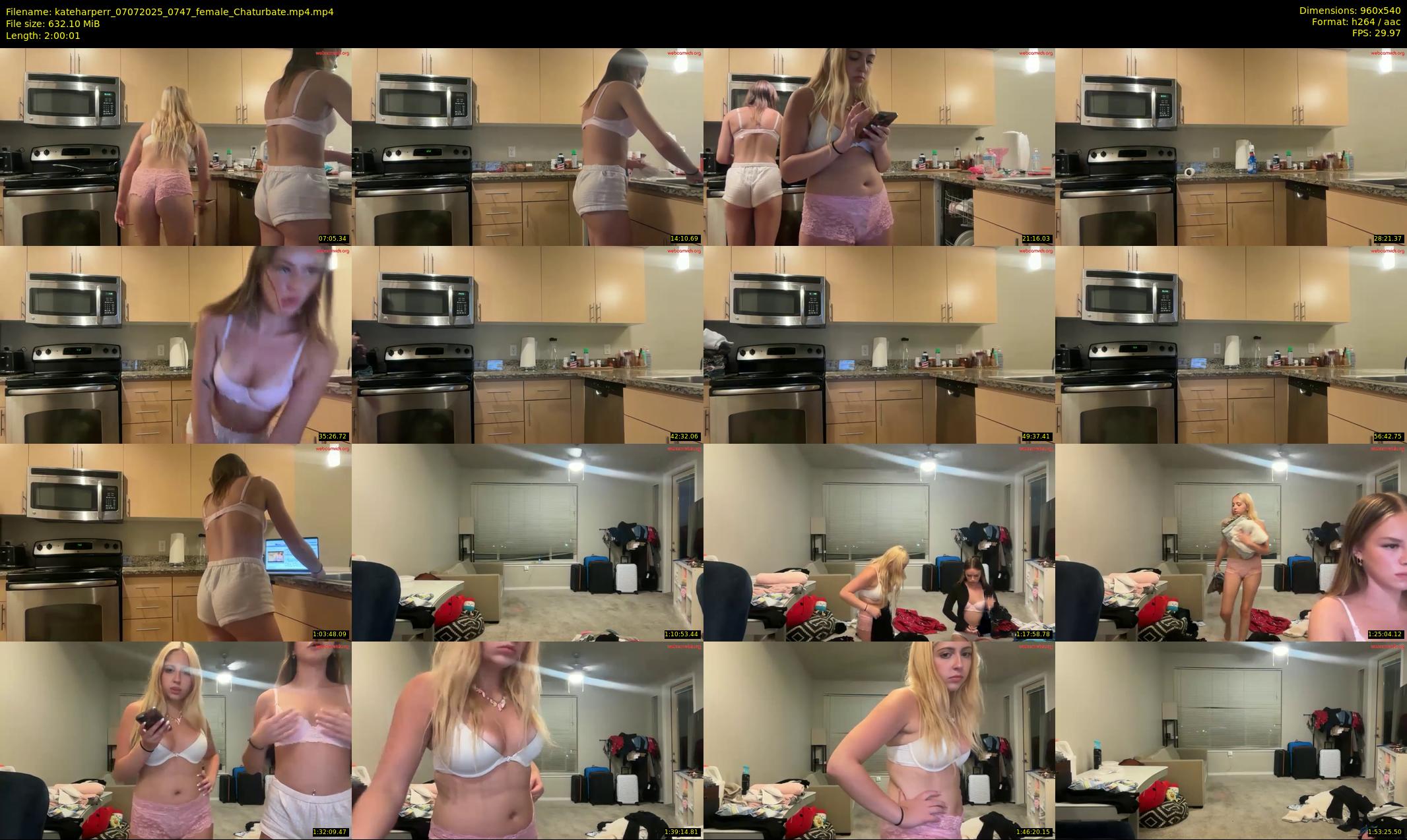 kateharperr — 121 minute Chaturbate female cam show recording, 480p, Jul 7, 2025