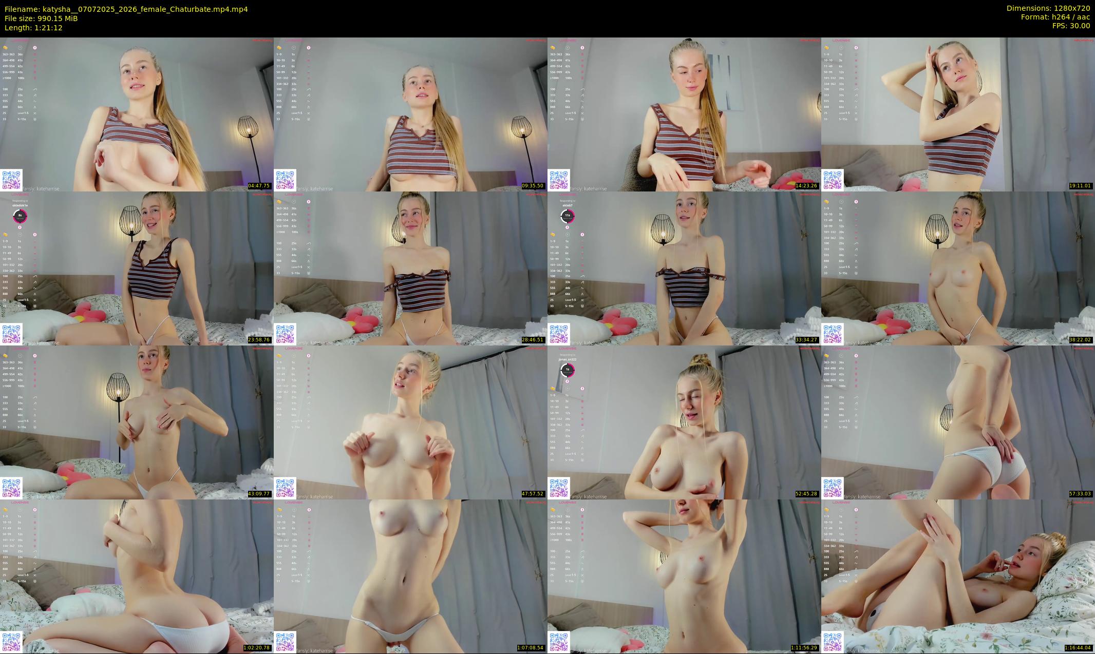 katysha_ — 82 minute Chaturbate female cam show recording, 720p, Jul 7, 2025