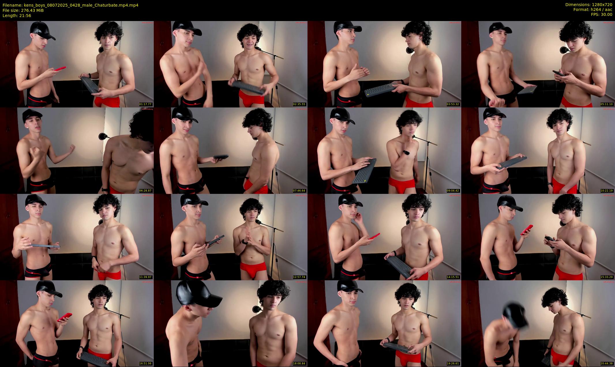 kens_boys — 22 minute Chaturbate male cam show recording, 720p, Jul 8, 2025