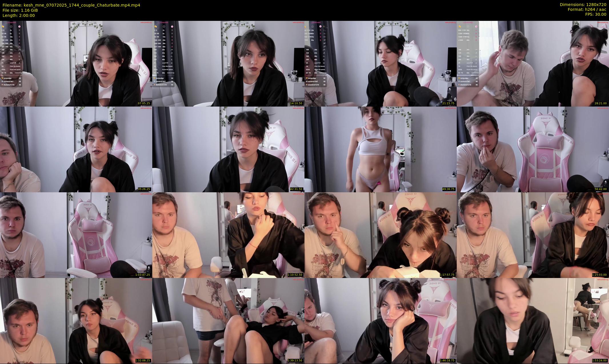 kesh_mne — 120 minute Chaturbate female cam show recording, 720p, Jul 7, 2025