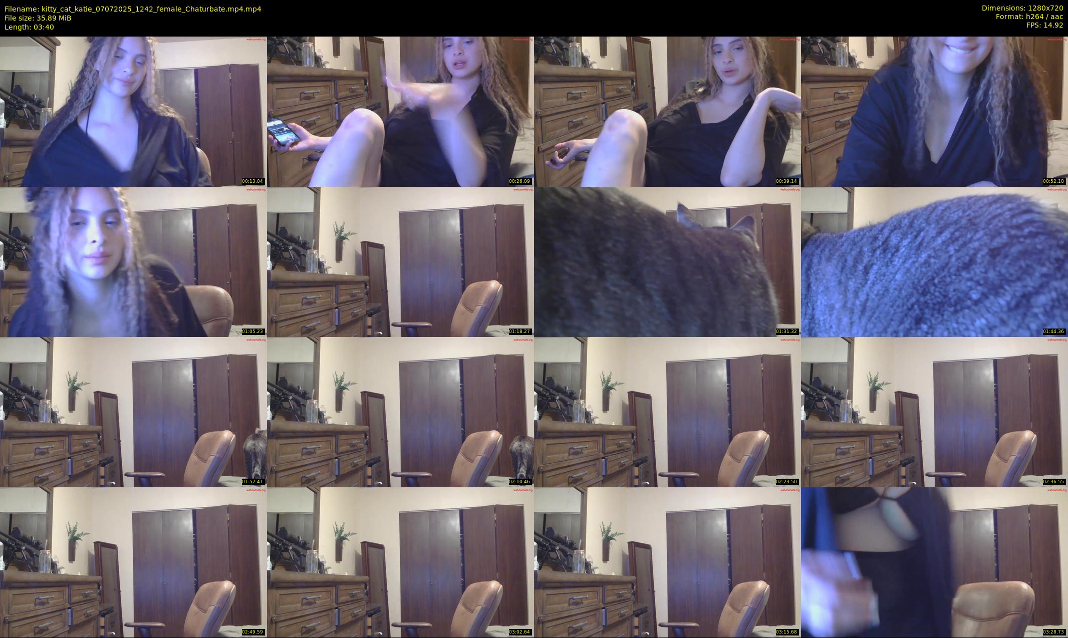 kitty_cat_katie — 4 minute Chaturbate female cam show recording, 720p, Jul 7, 2025