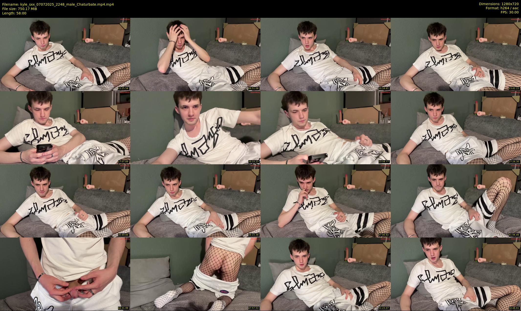 kyle_sxx — 58 minute Chaturbate male cam show recording, 720p, Jul 7, 2025