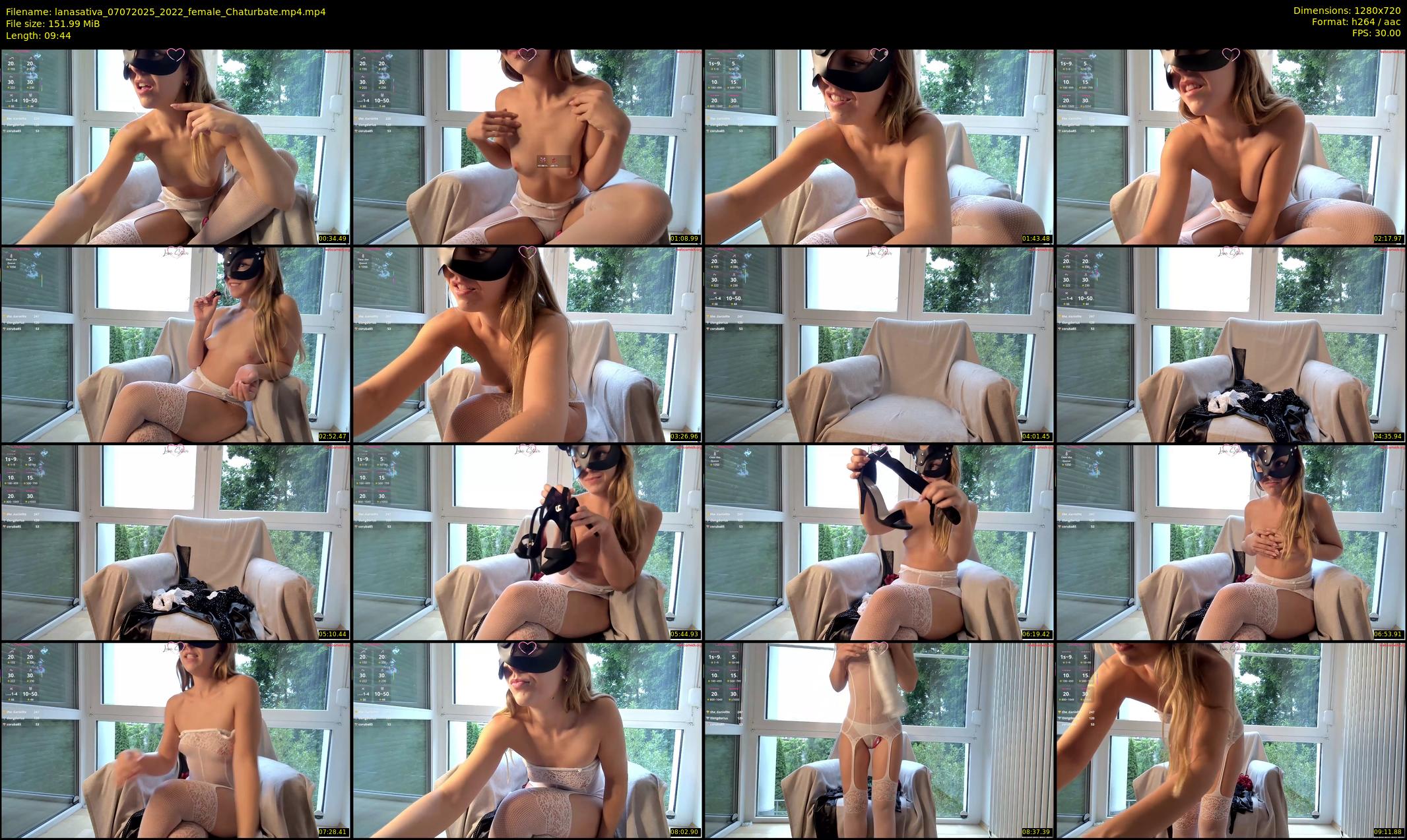 lanasativa — 10 minute Chaturbate female cam show recording, 720p, Jul 7, 2025