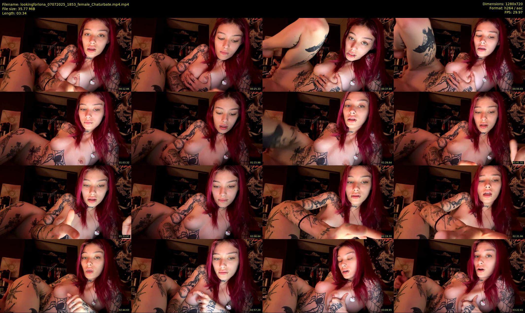 lookingforlona — 4 minute Chaturbate female cam show recording, 720p, Jul 7, 2025