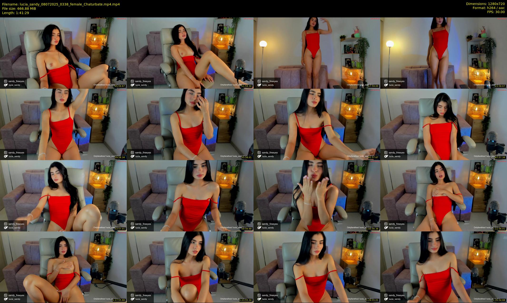 lucia_sandy — 102 minute Chaturbate female cam show recording, 720p, Jul 8, 2025