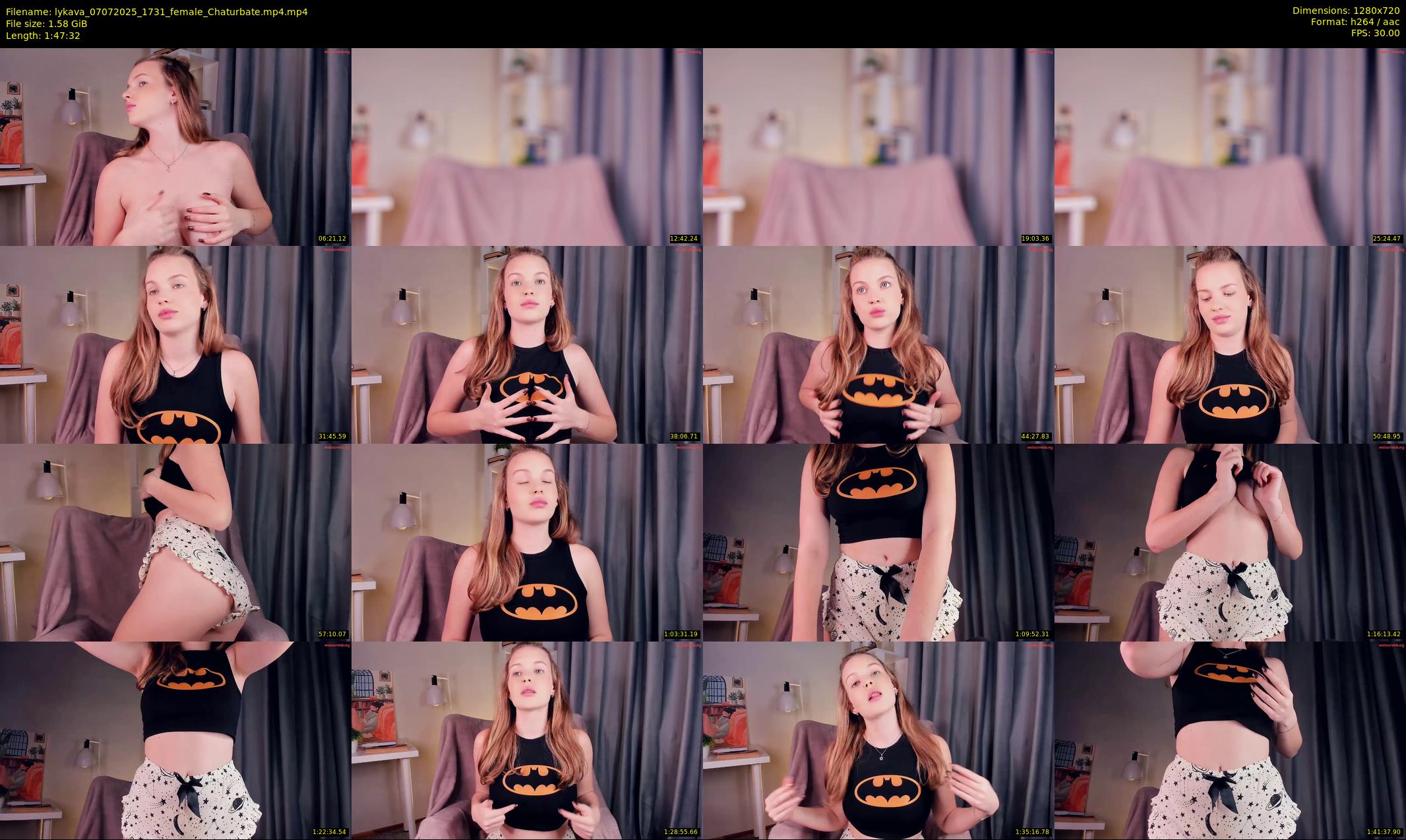 lykava — 108 minute Chaturbate female cam show recording, 720p, Jul 7, 2025
