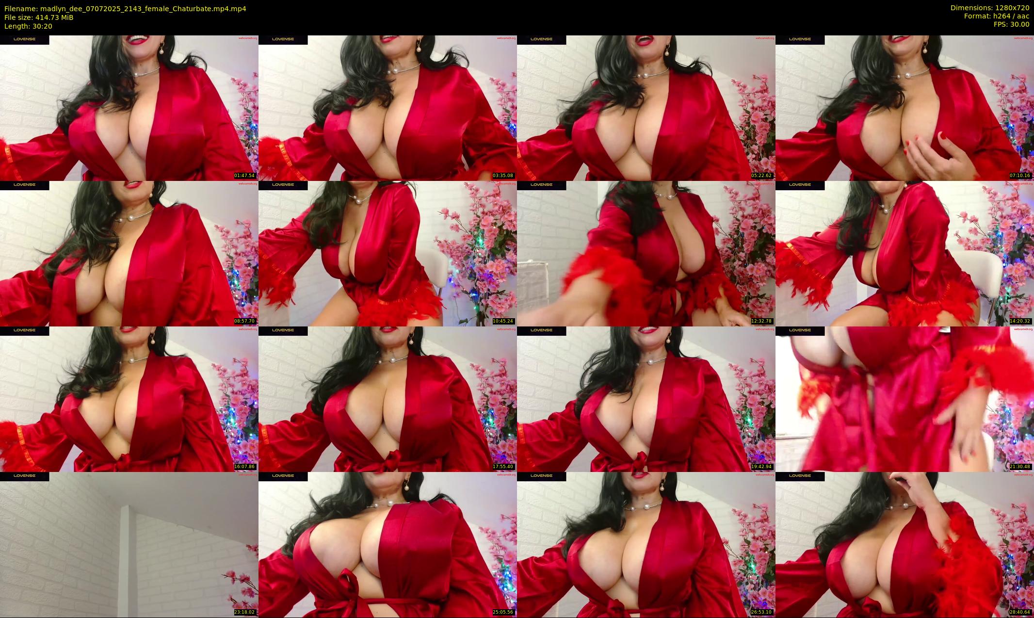 madlyn_dee — 31 minute Chaturbate female cam show recording, 720p, Jul 7, 2025