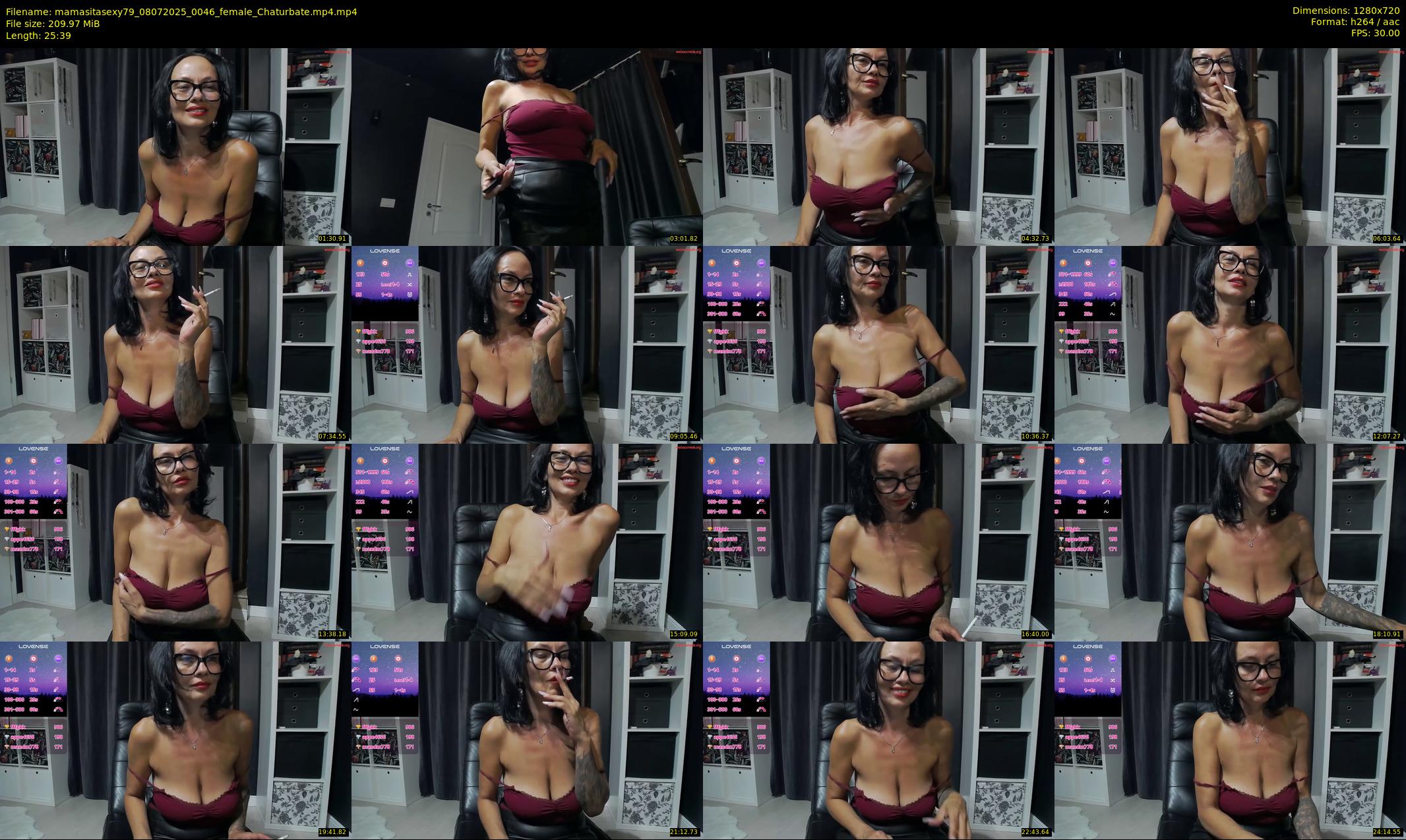 mamasitasexy79 — 26 minute Chaturbate female cam show recording, 720p, Jul 8, 2025