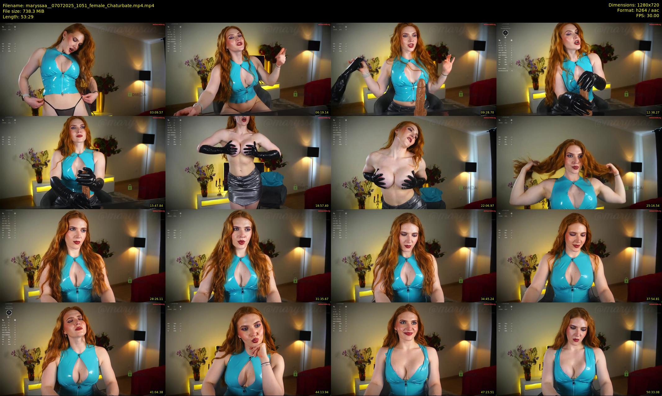 maryssaa_ — 54 minute Chaturbate female cam show recording, 720p, Jul 7, 2025