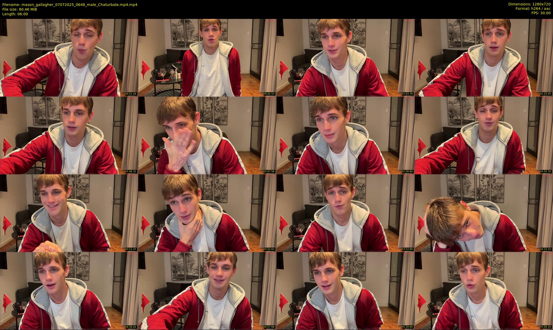 mason_gallagher — 6 minute Chaturbate male cam show recording, 720p, Jul 7, 2025