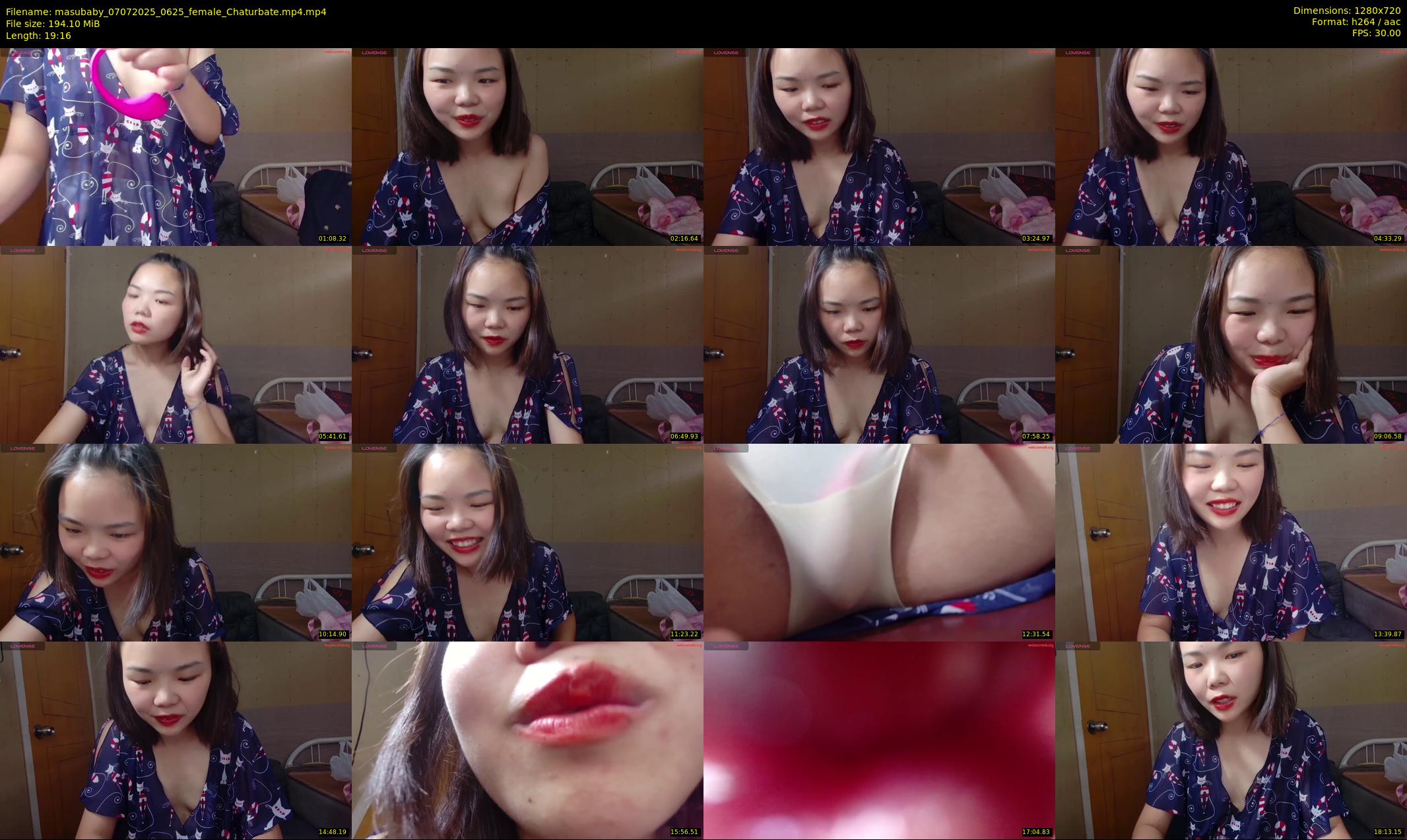 masubaby — 20 minute Chaturbate female cam show recording, 720p, Jul 7, 2025