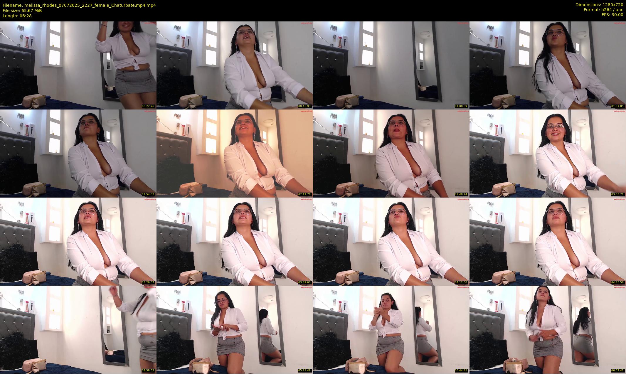 melissa_rhodes — 7 minute Chaturbate female cam show recording, 720p, Jul 7, 2025