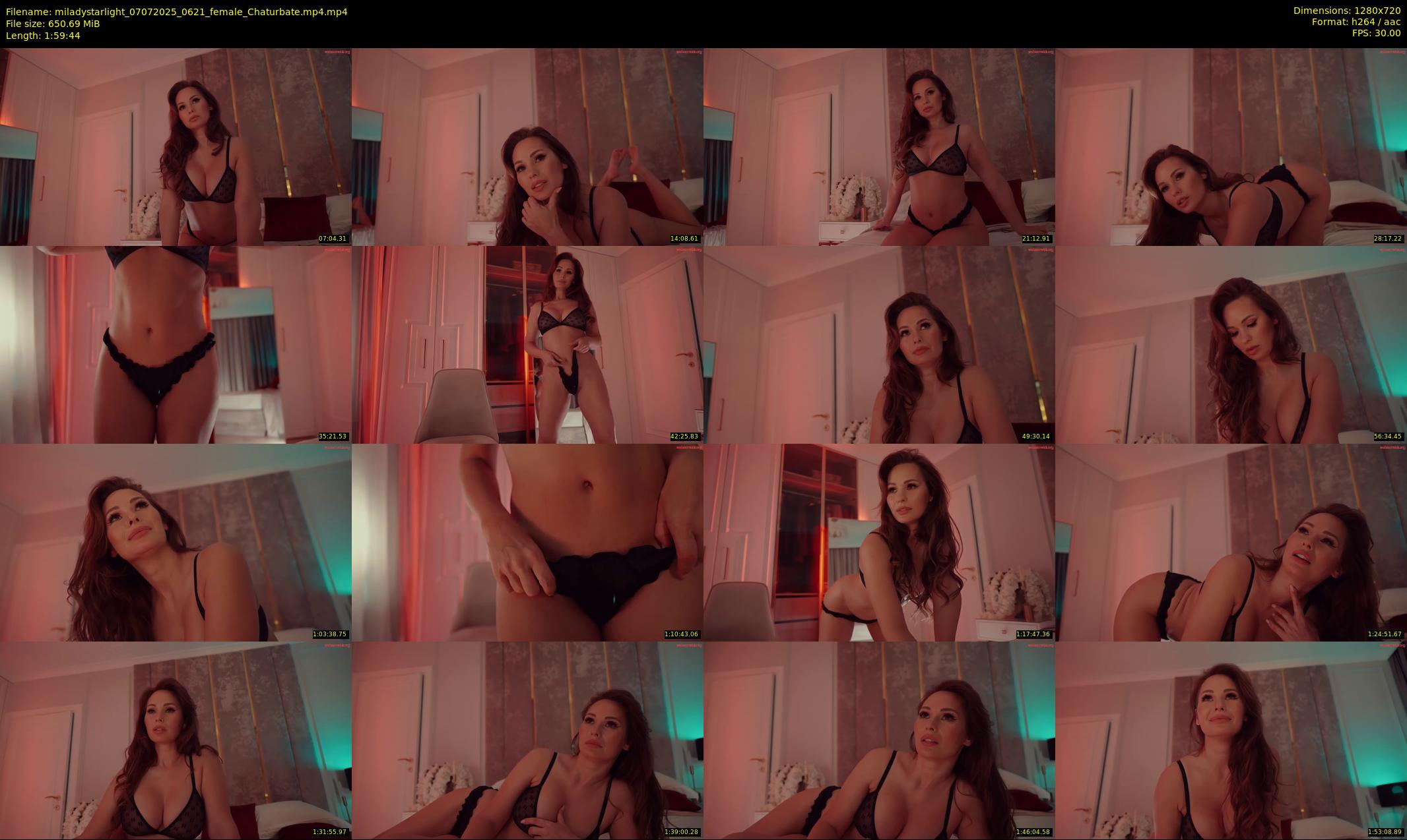 miladystarlight — 120 minute Chaturbate female cam show recording, 720p, Jul 7, 2025