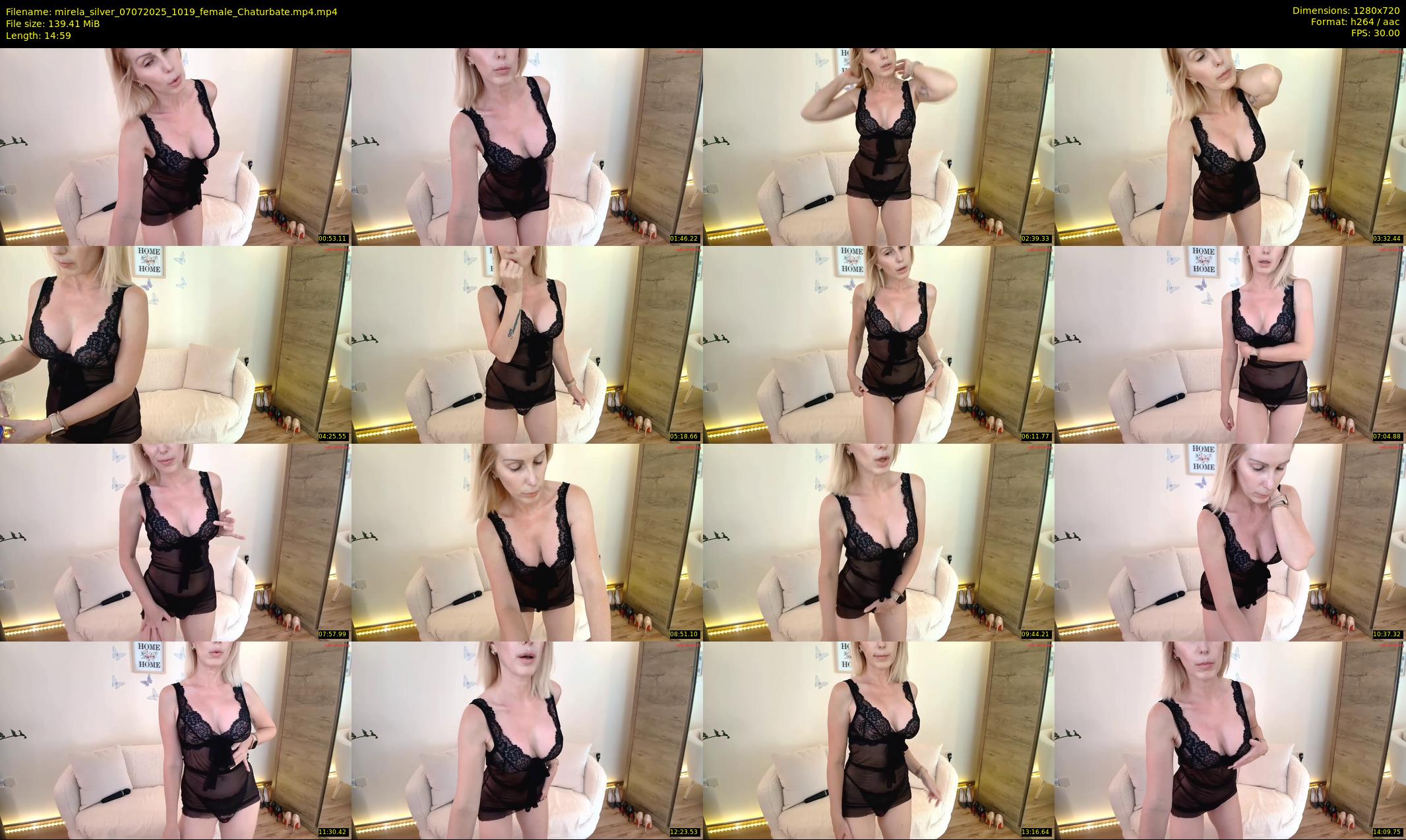 mirela_silver — 15 minute Chaturbate female cam show recording, 720p, Jul 7, 2025