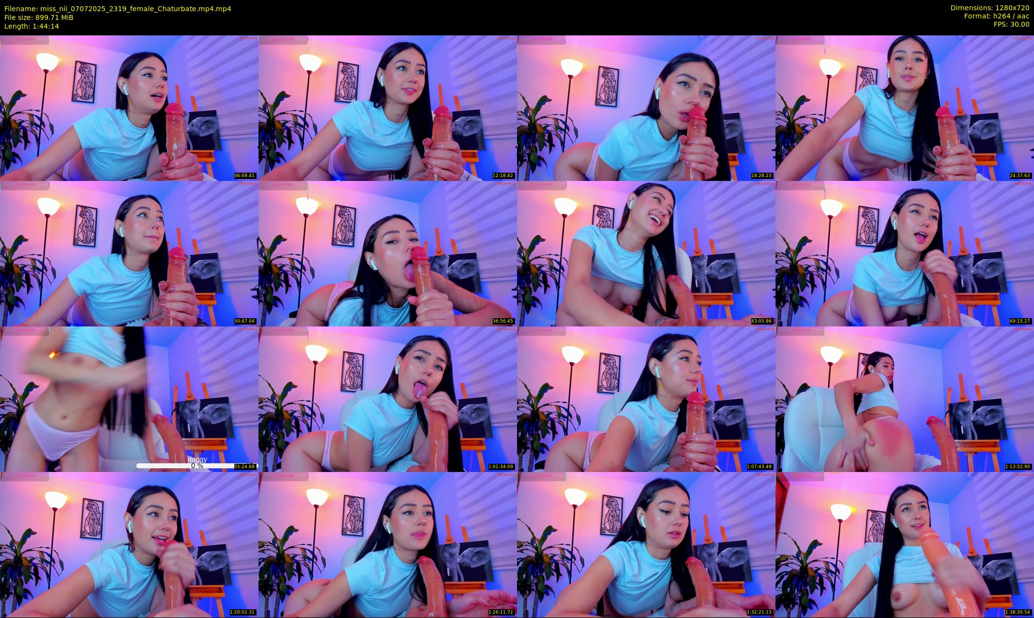 miss_nii — 105 minute Chaturbate female cam show recording, 720p, Jul 7, 2025