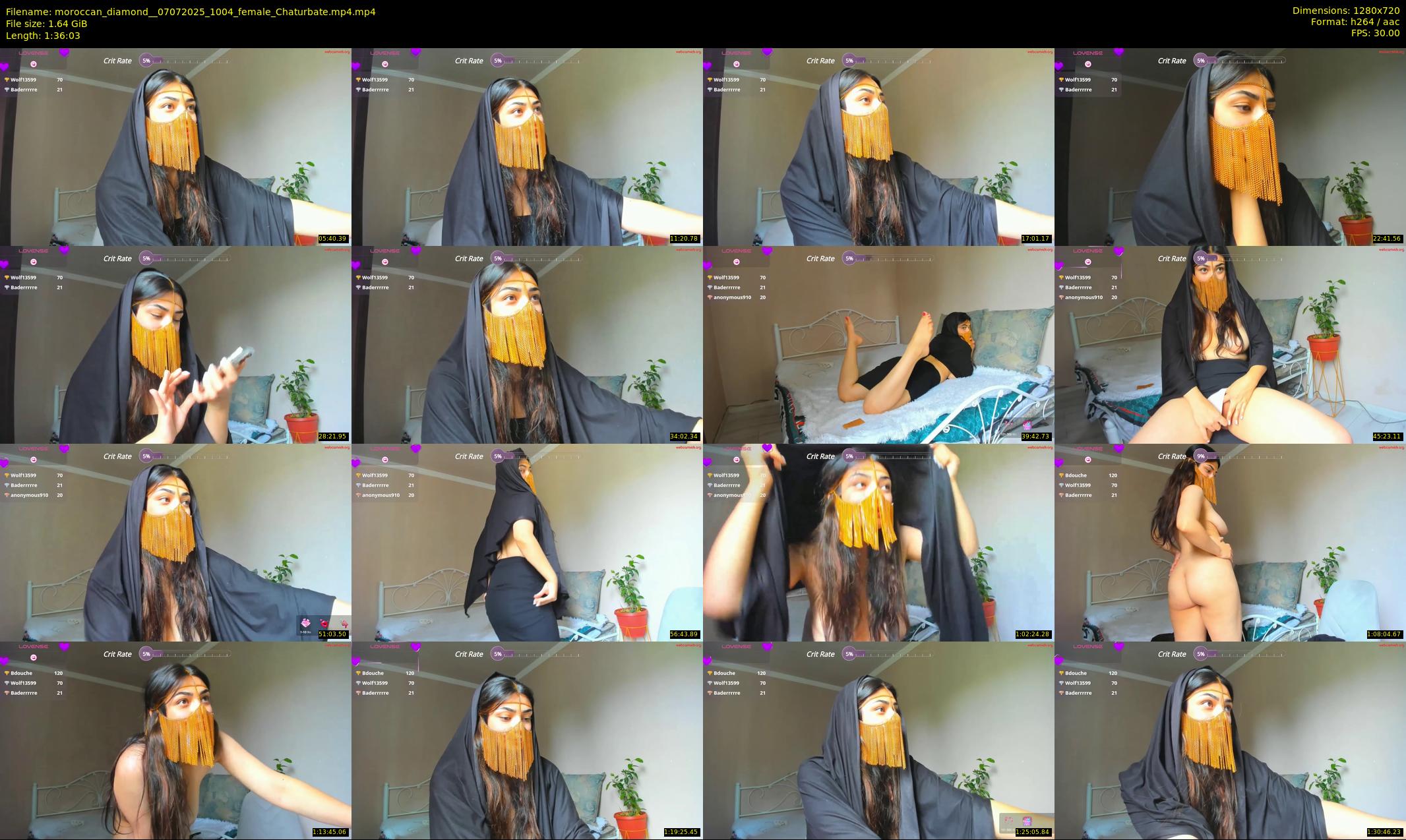 moroccan_diamond_ — 97 minute Chaturbate female cam show recording, 720p, Jul 7, 2025