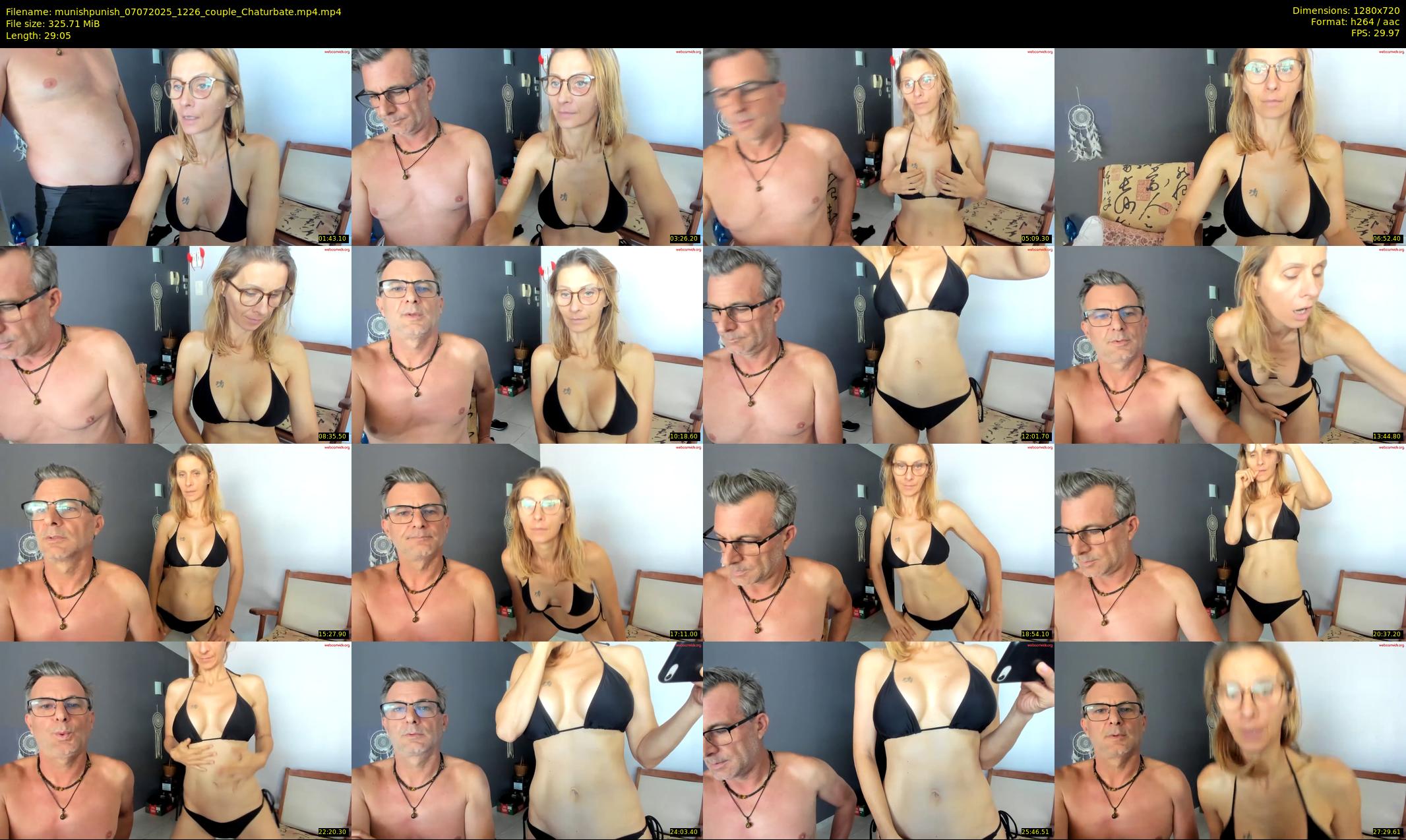 munishpunish — 30 minute Chaturbate couple cam show recording, 720p, Jul 7, 2025