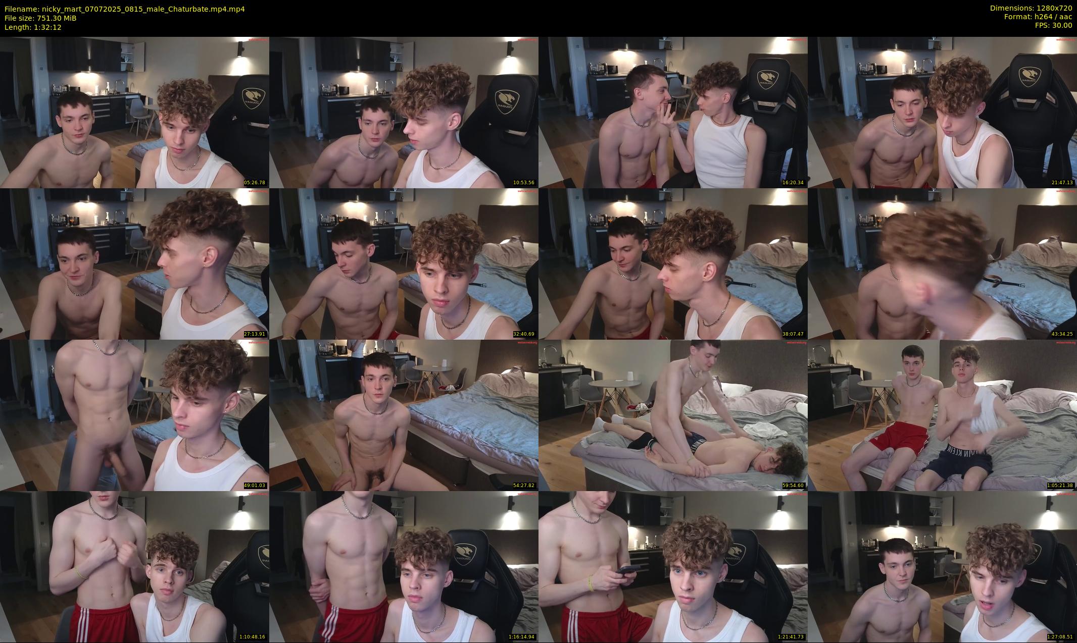 nicky_mart — 93 minute Chaturbate male cam show recording, 720p, Jul 7, 2025