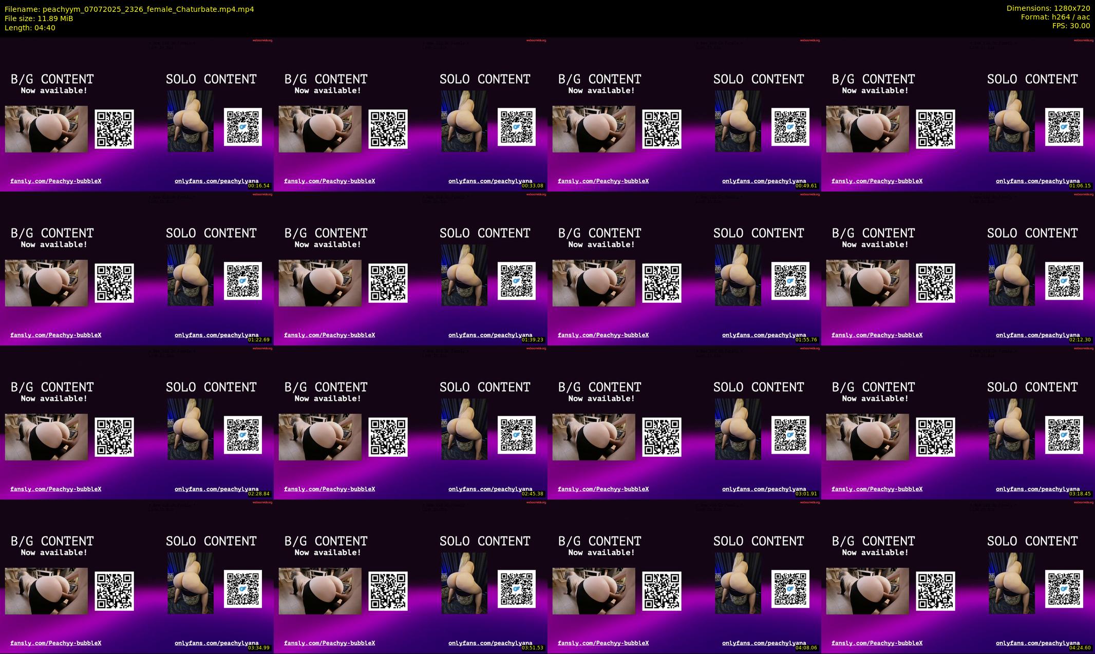 peachyym — 5 minute Chaturbate female cam show recording, 720p, Jul 7, 2025