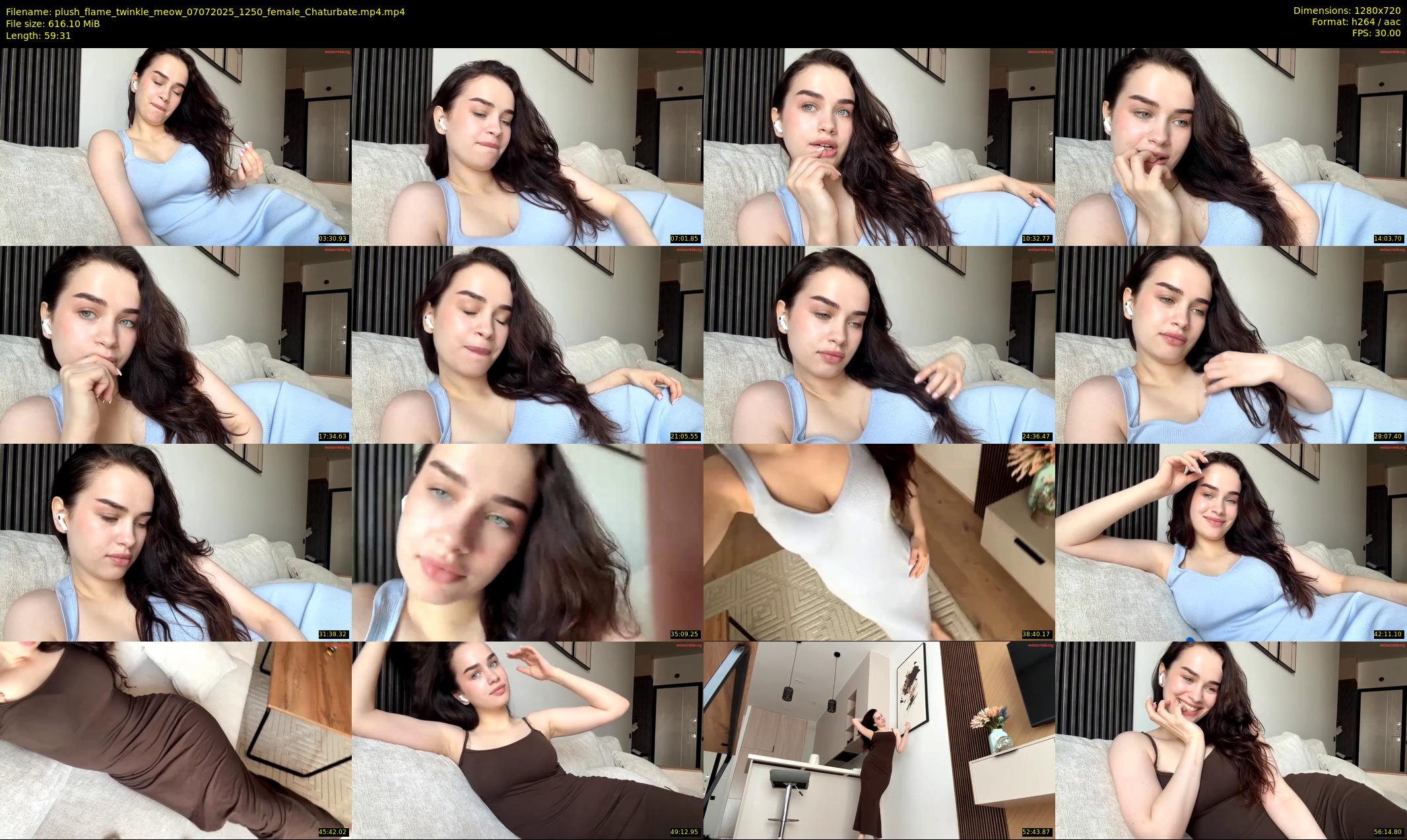plush_flame_twinkle_meow — 60 minute Chaturbate female cam show recording, 720p, Jul 7, 2025