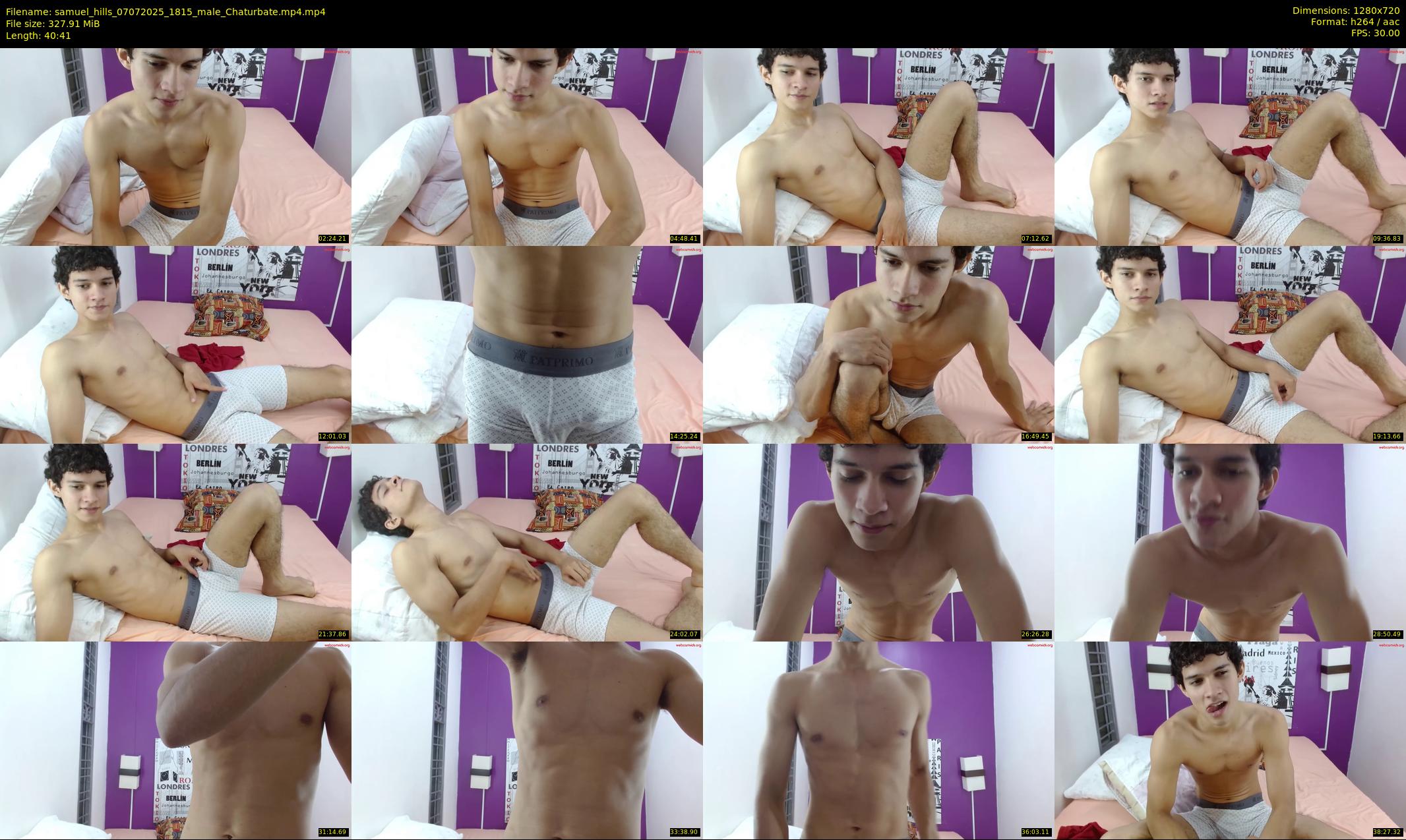 samuel_hills — 41 minute Chaturbate male cam show recording, 720p, Jul 7, 2025