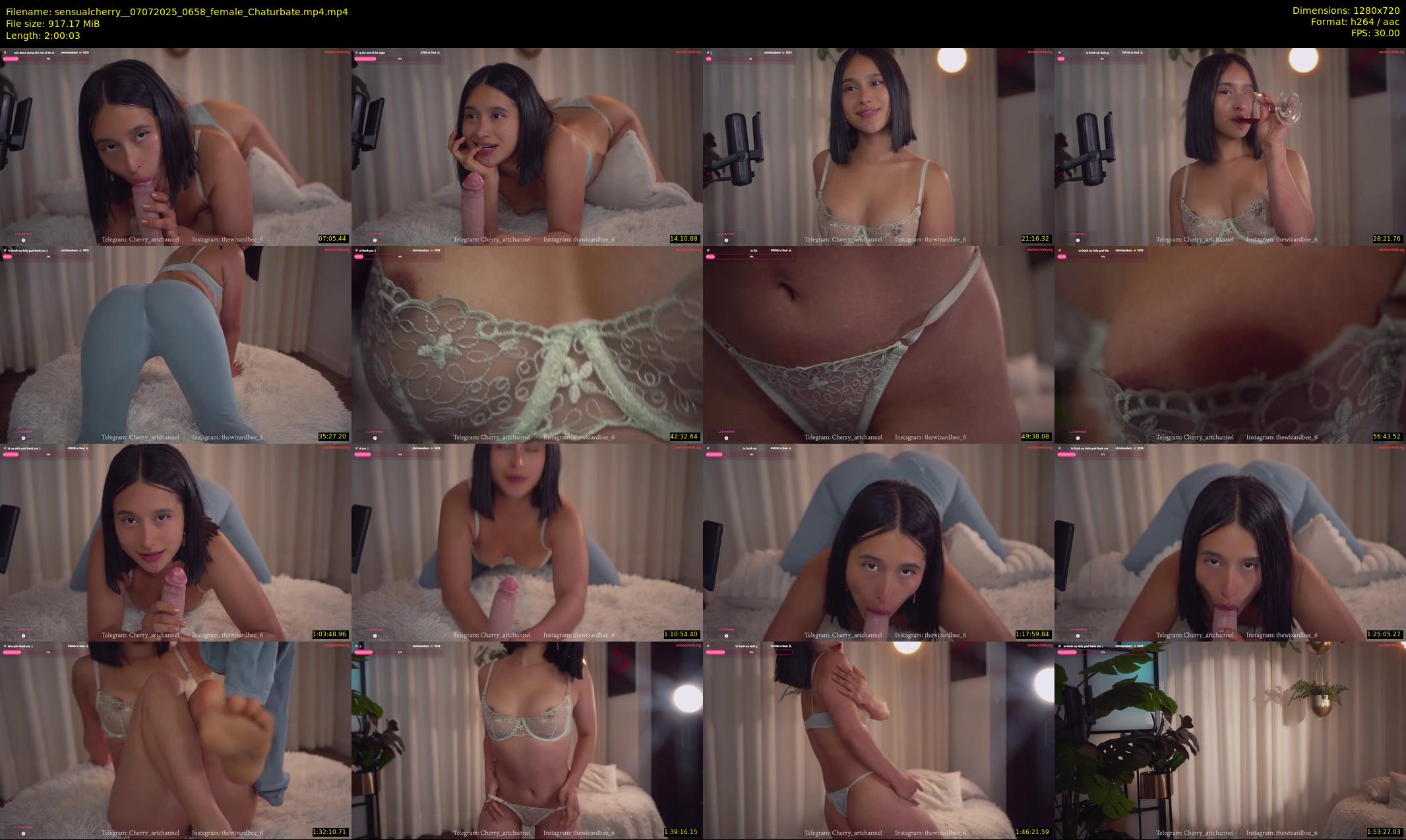 sensualcherry_ — 121 minute Chaturbate female cam show recording, 720p, Jul 7, 2025