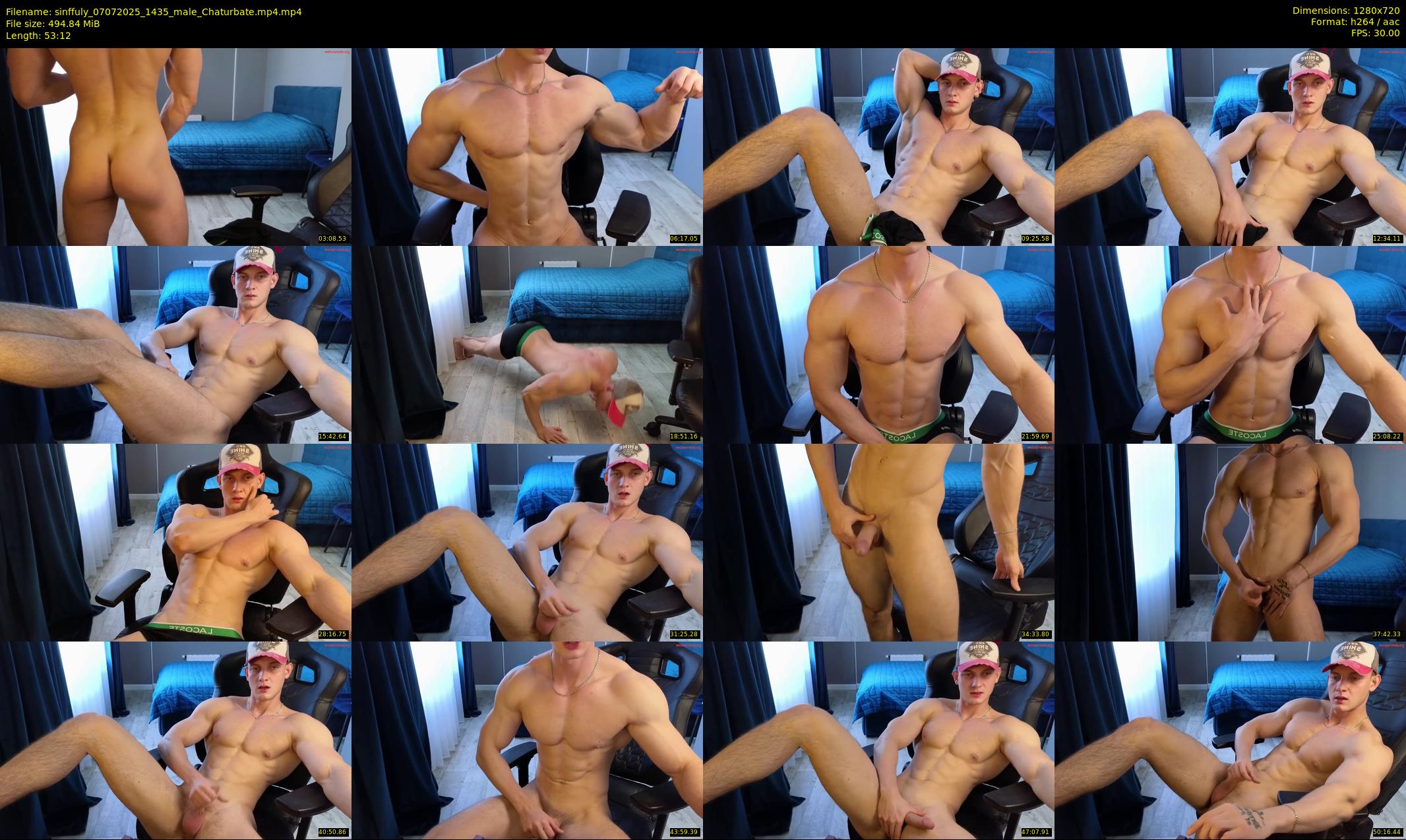 sinffuly — 54 minute Chaturbate male cam show recording, 720p, Jul 7, 2025