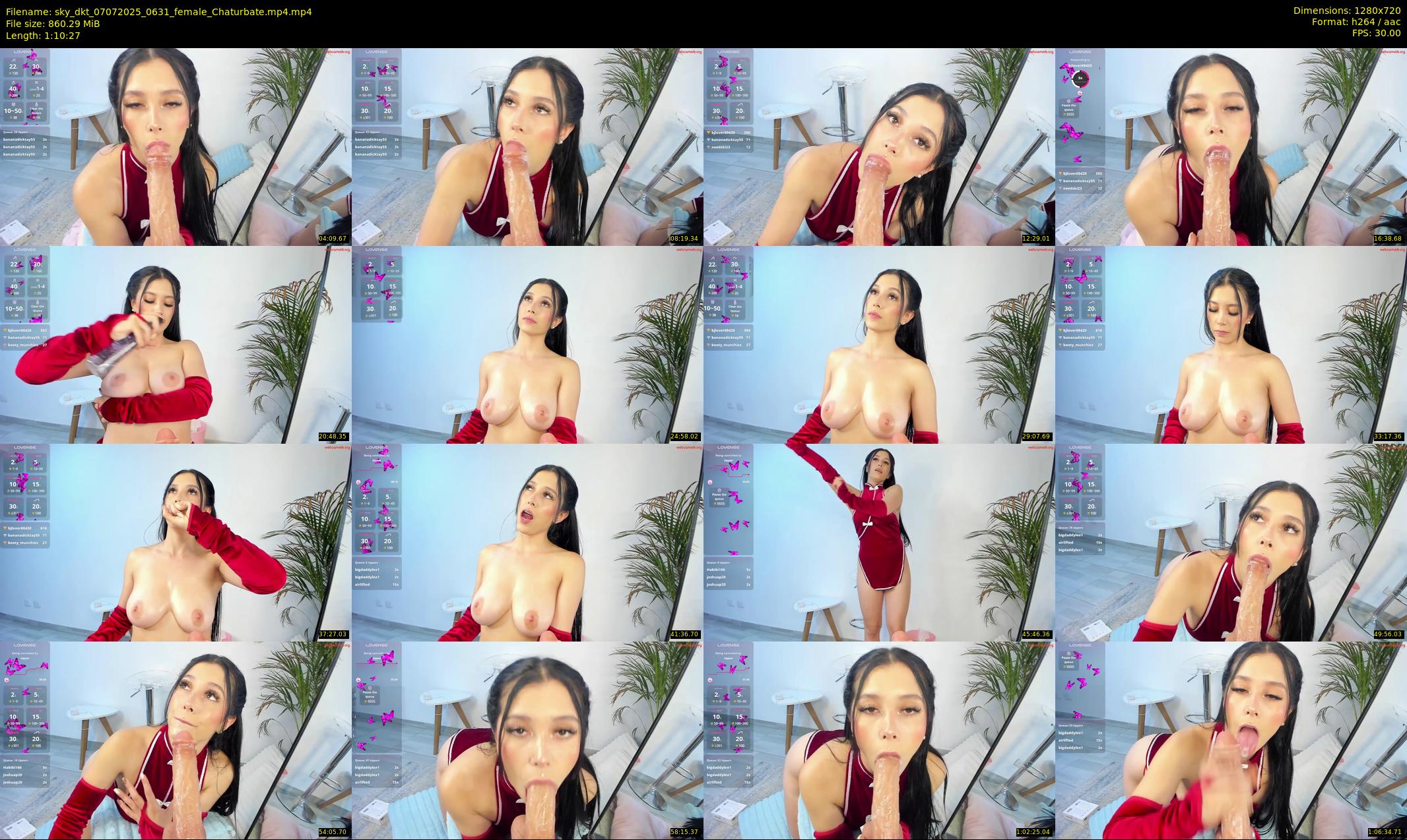 sky_dkt — 71 minute Chaturbate female cam show recording, 720p, Jul 7, 2025