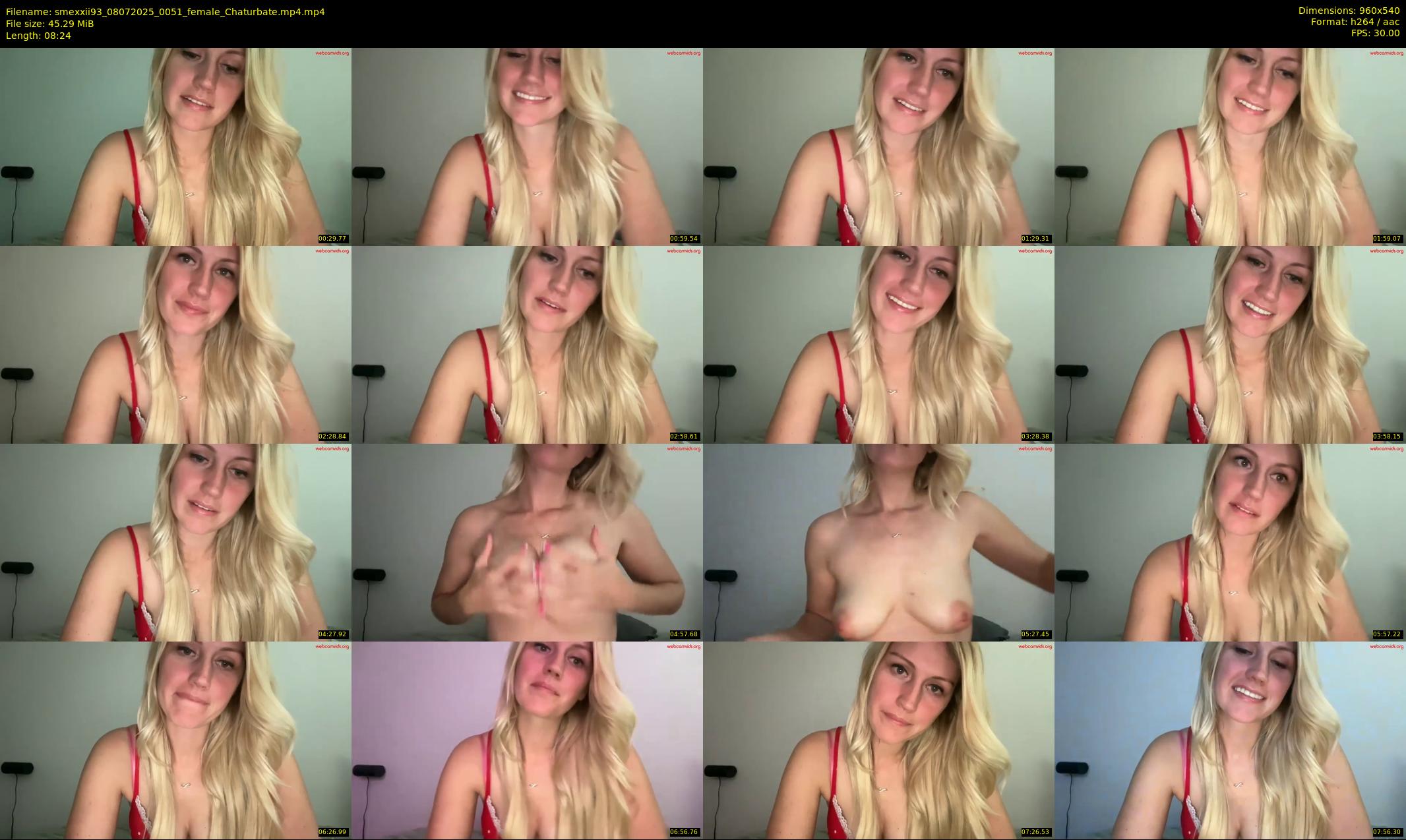 smexxii93 — 9 minute Chaturbate female cam show recording, 480p, Jul 8, 2025