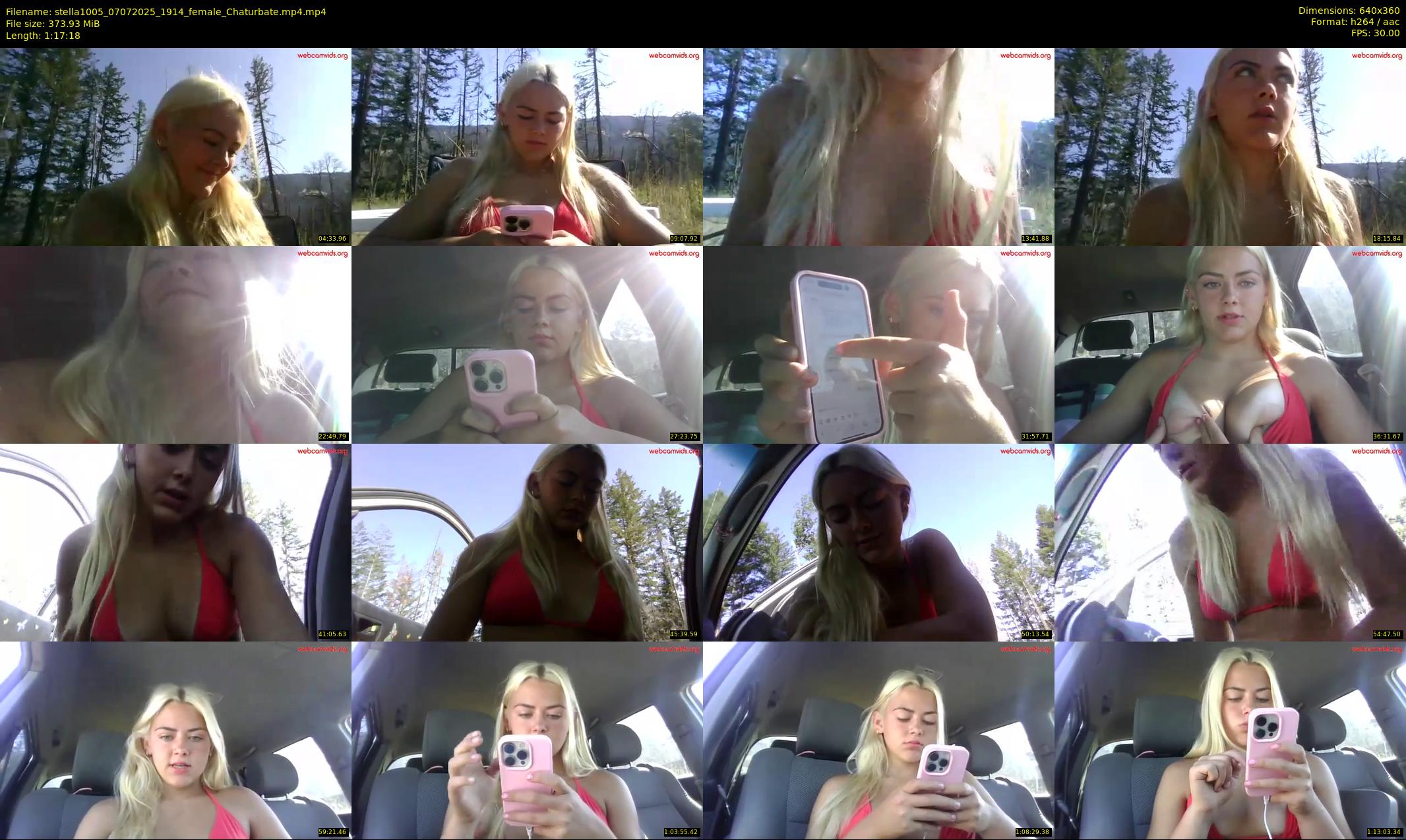 stella1005 — 78 minute Chaturbate female cam show recording, 360p, Jul 7, 2025