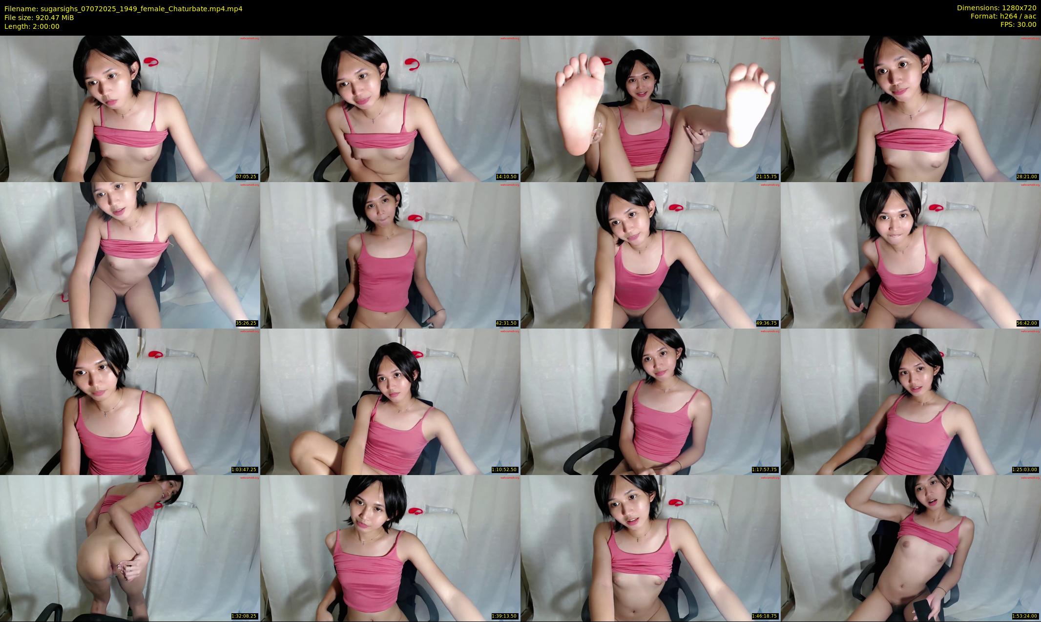 sugarsighs — 120 minute Chaturbate female cam show recording, 720p, Jul 7, 2025