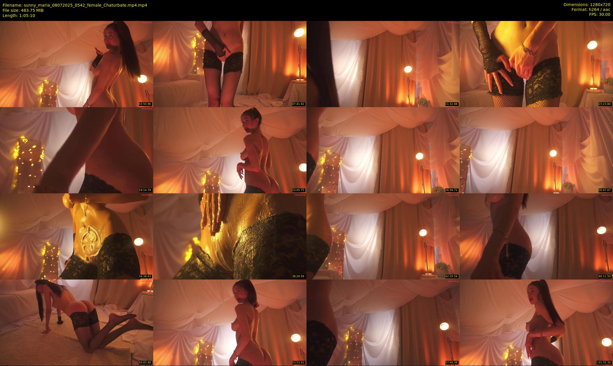 sunny_maria — 66 minute Chaturbate female cam show recording, 720p, Jul 8, 2025