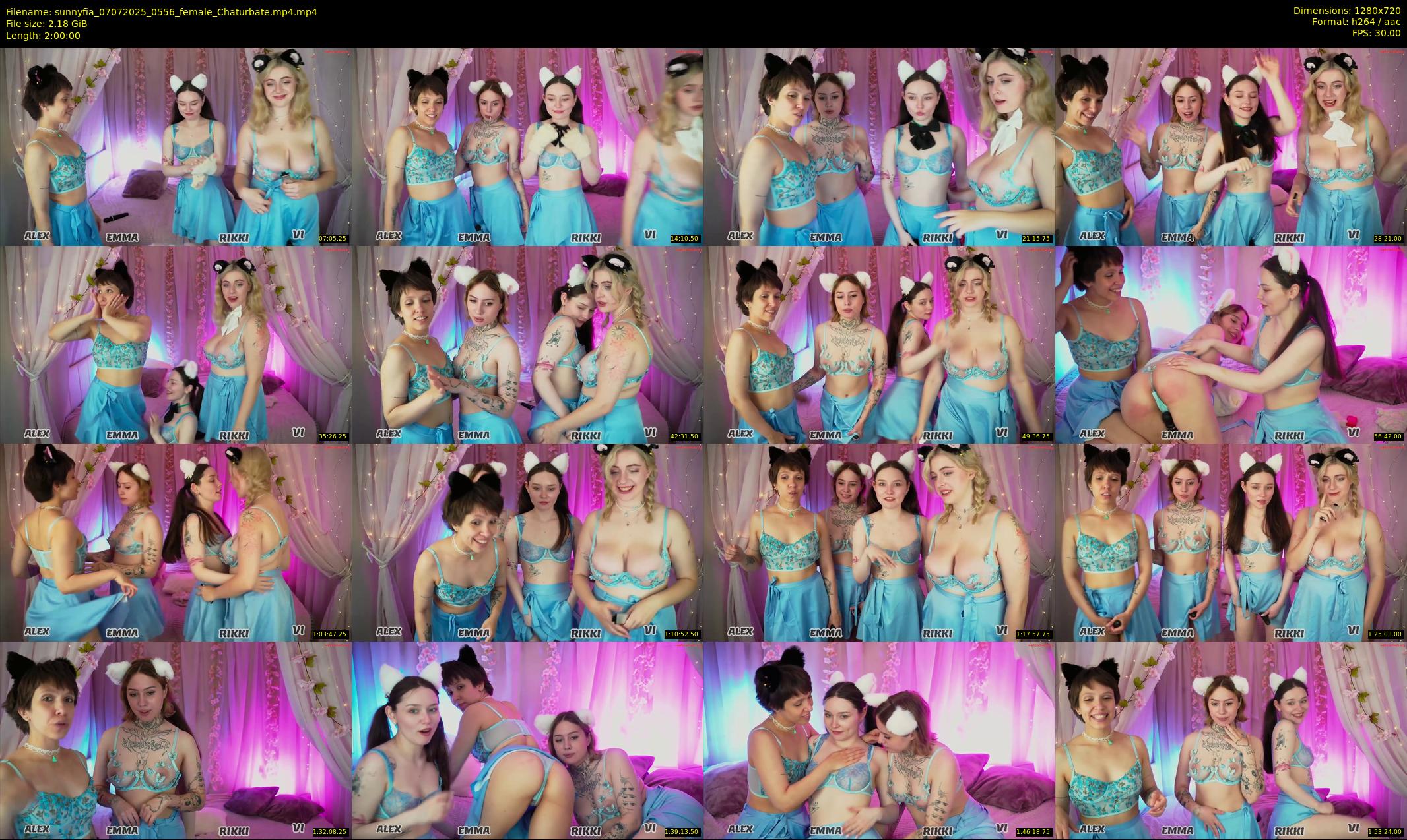 sunnyfia — 120 minute Chaturbate female cam show recording, 720p, Jul 7, 2025