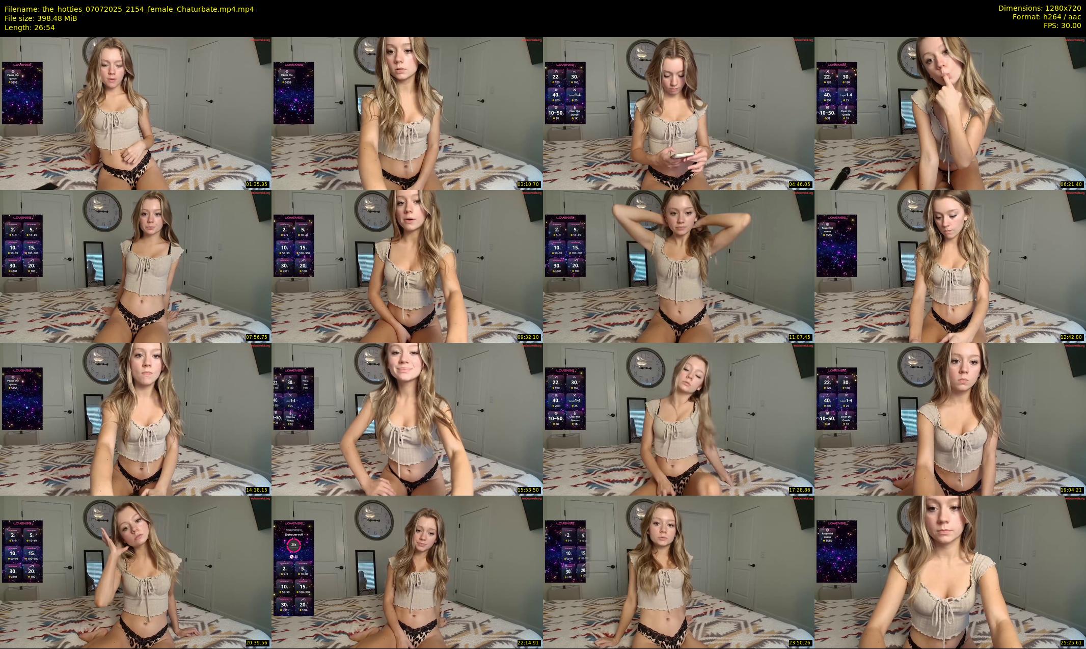 the_hotties — 27 minute Chaturbate couple cam show recording, 720p, Jul 7, 2025