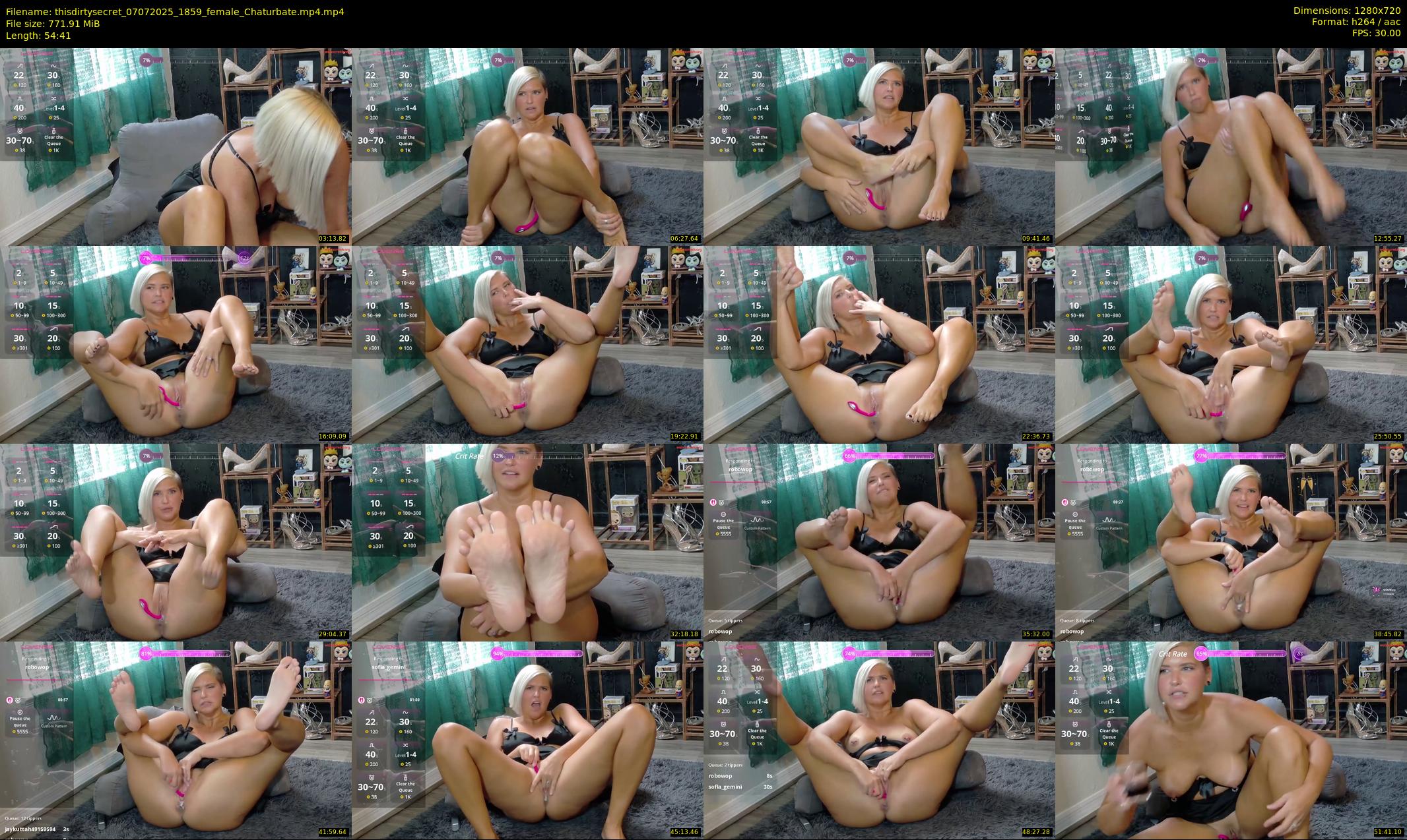thisdirtysecret — 55 minute Chaturbate couple cam show recording, 720p, Jul 7, 2025