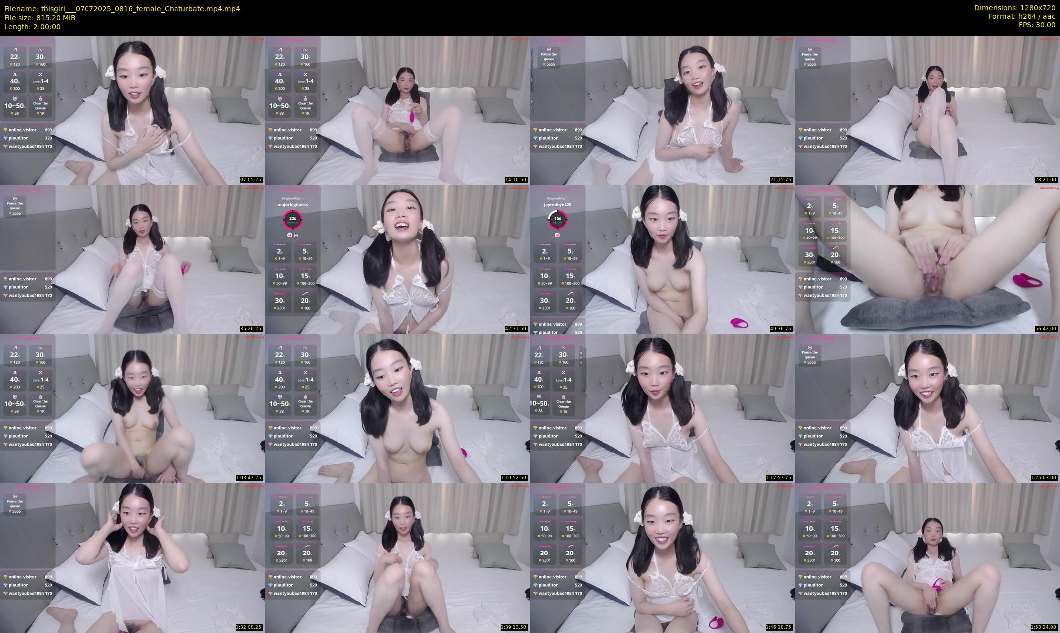 thisgirl__ — 120 minute Chaturbate female cam show recording, 720p, Jul 7, 2025