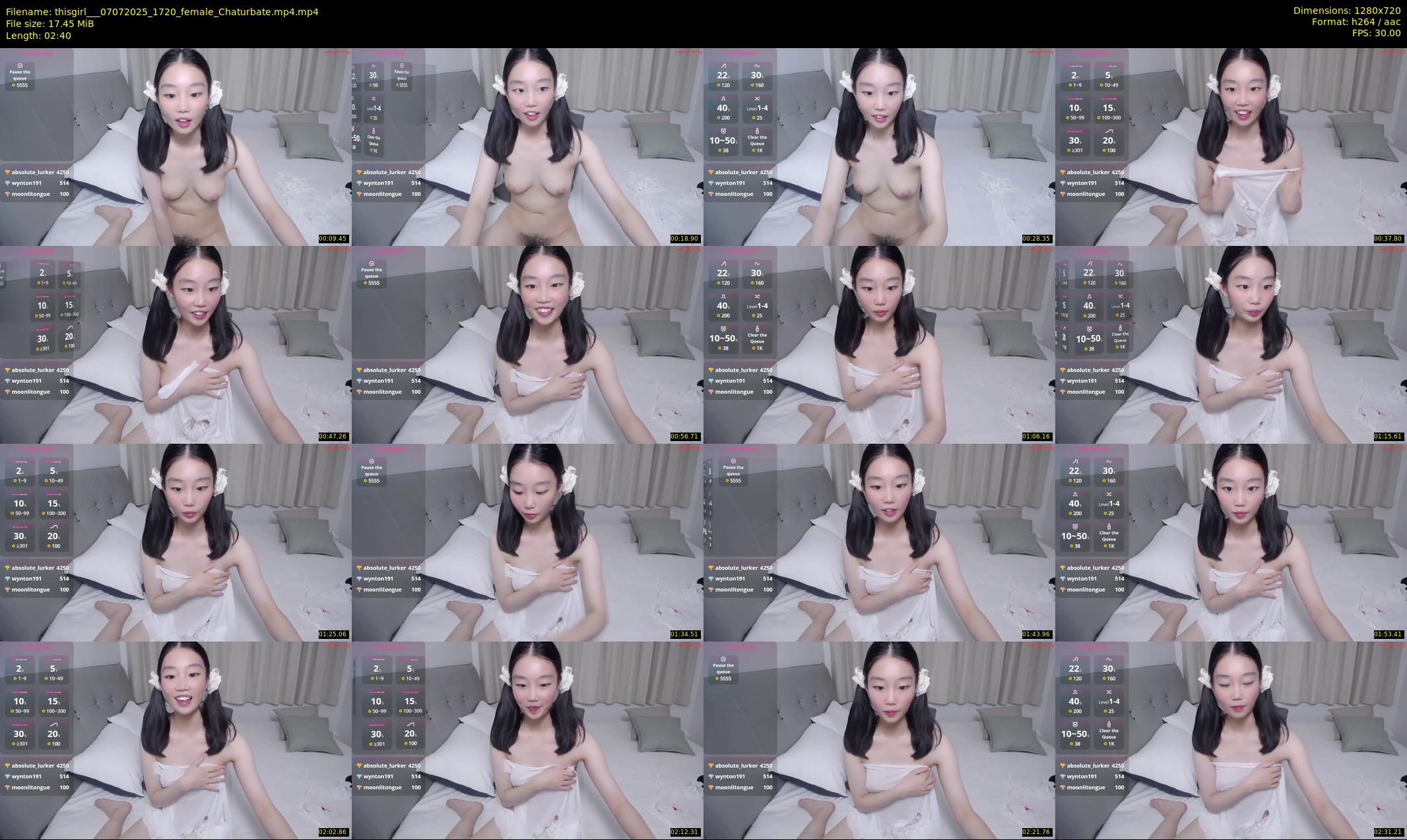 thisgirl__ — 3 minute Chaturbate female cam show recording, 720p, Jul 7, 2025