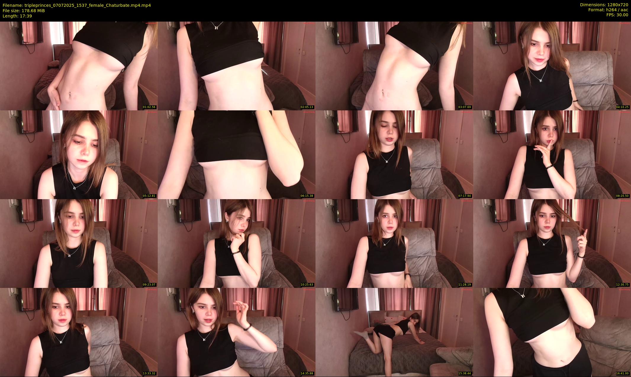 tripleprinces — 18 minute Chaturbate female cam show recording, 720p, Jul 7, 2025