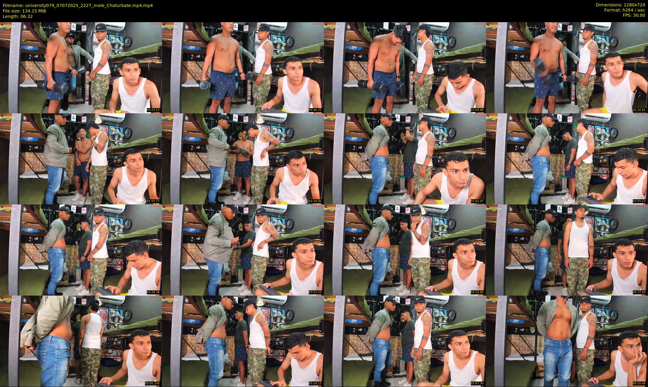 university079 — 7 minute Chaturbate male cam show recording, 720p, Jul 7, 2025