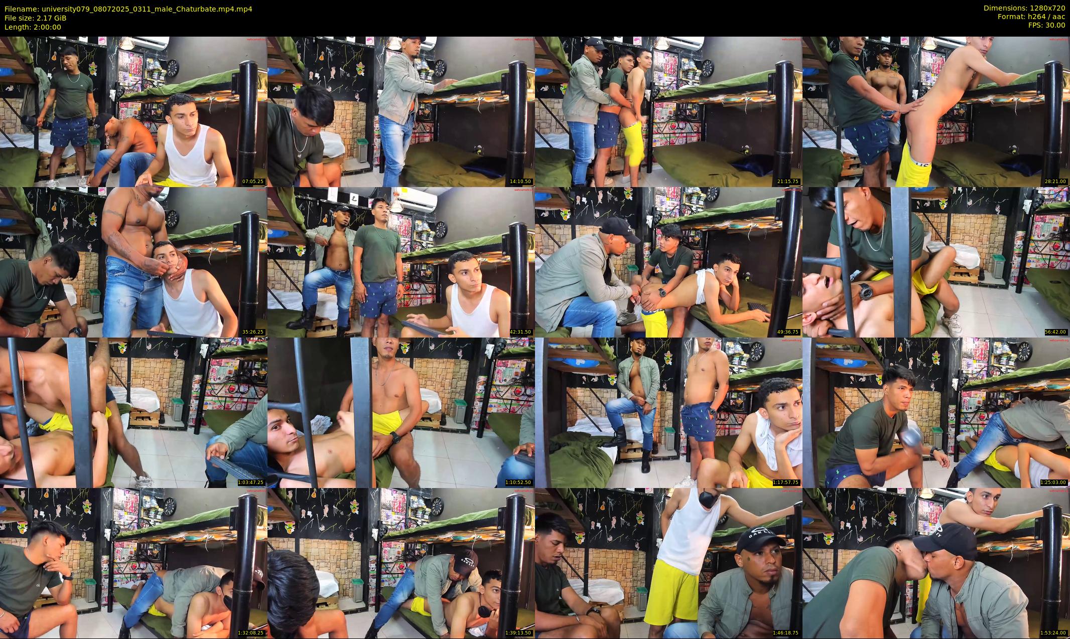 university079 — 120 minute Chaturbate male cam show recording, 720p, Jul 8, 2025