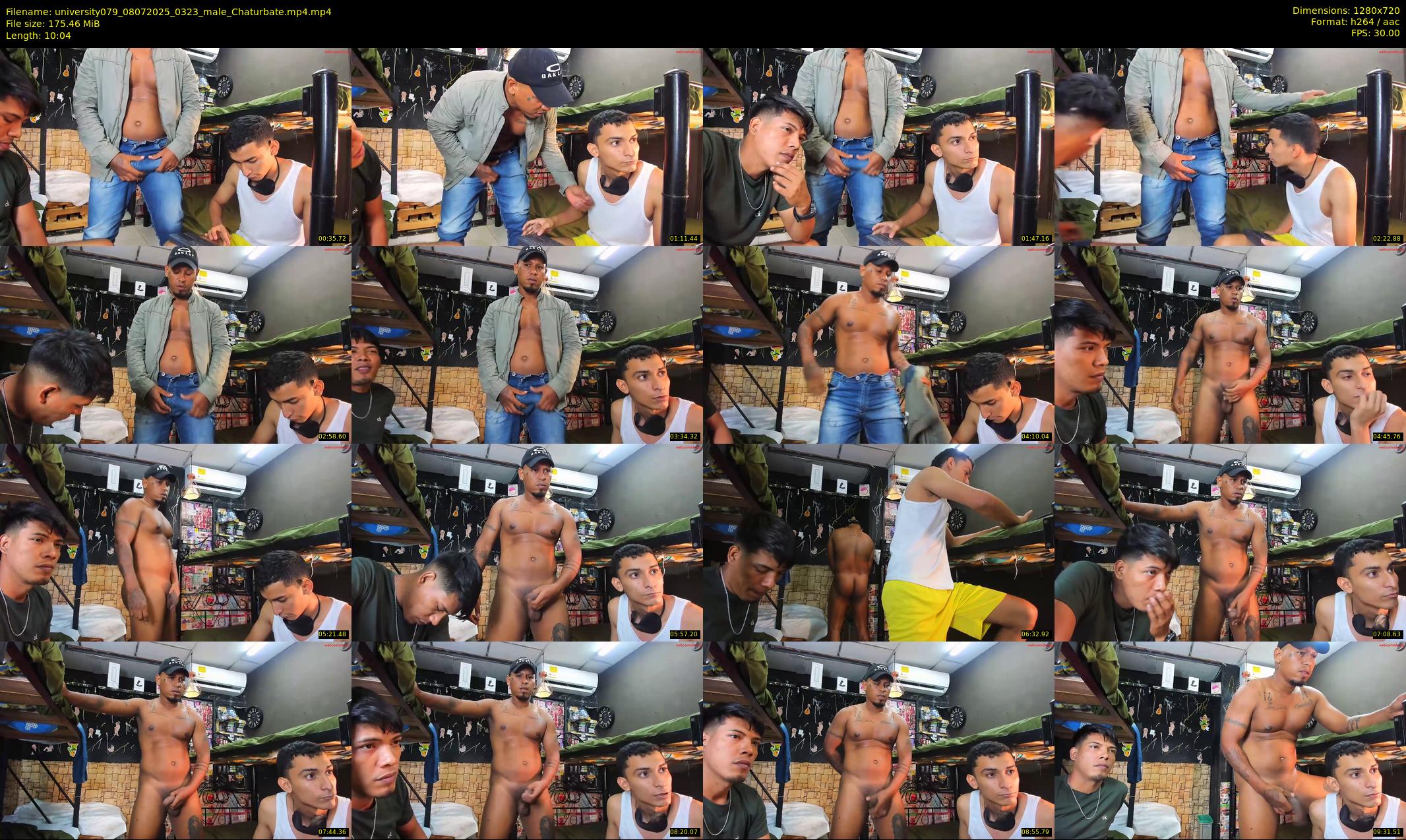 university079 — 11 minute Chaturbate male cam show recording, 720p, Jul 8, 2025