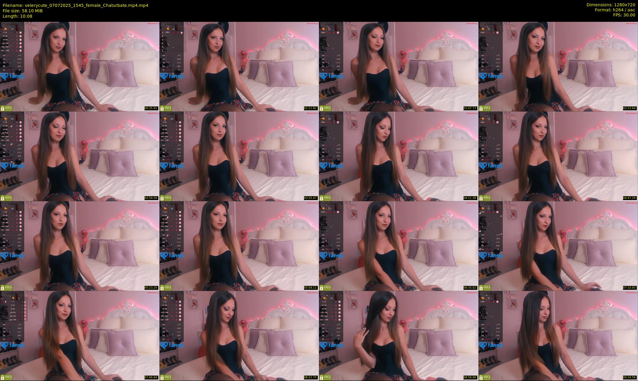 velerycute — 11 minute Chaturbate female cam show recording, 720p, Jul 7, 2025