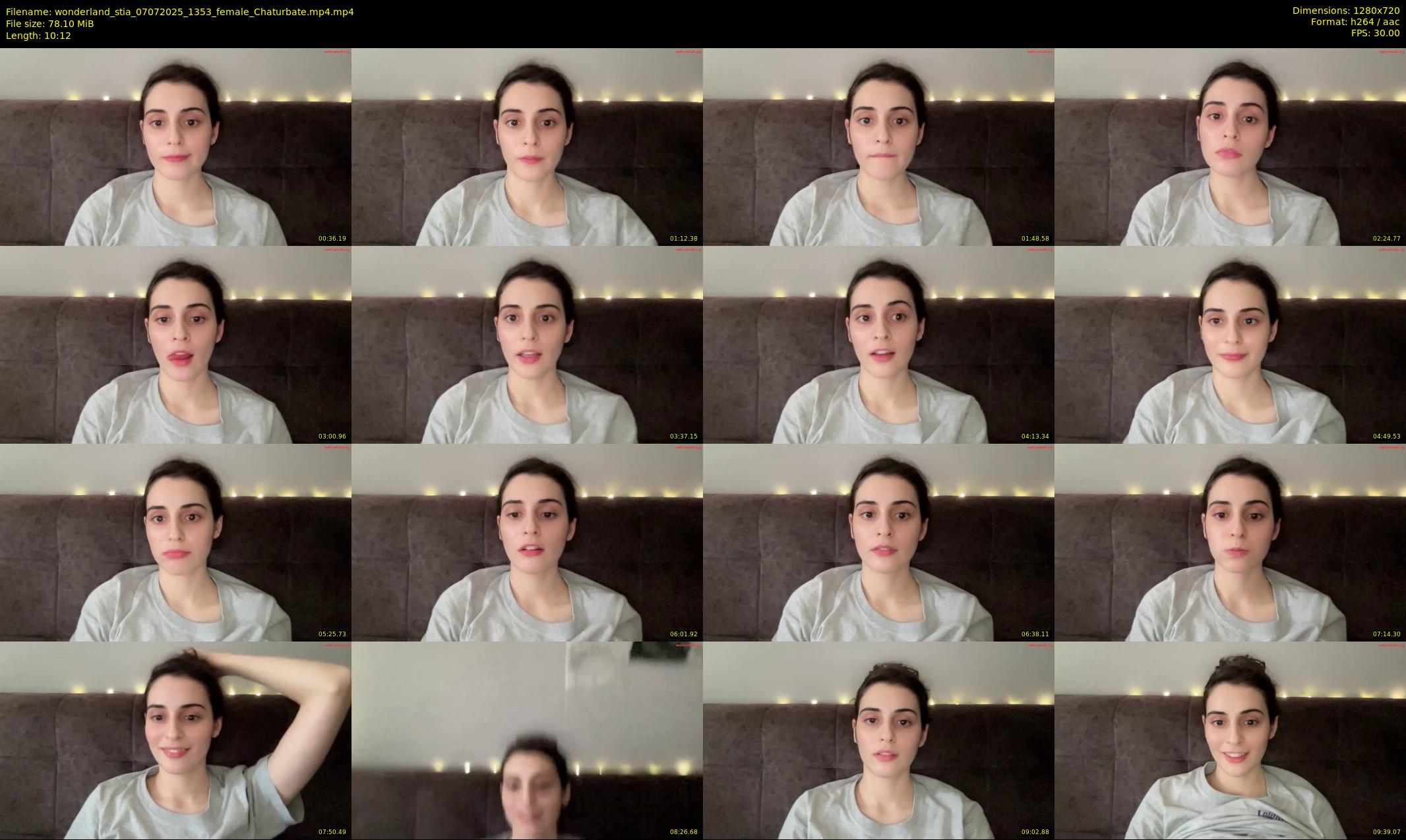 wonderland_stia — 11 minute Chaturbate female cam show recording, 720p, Jul 7, 2025